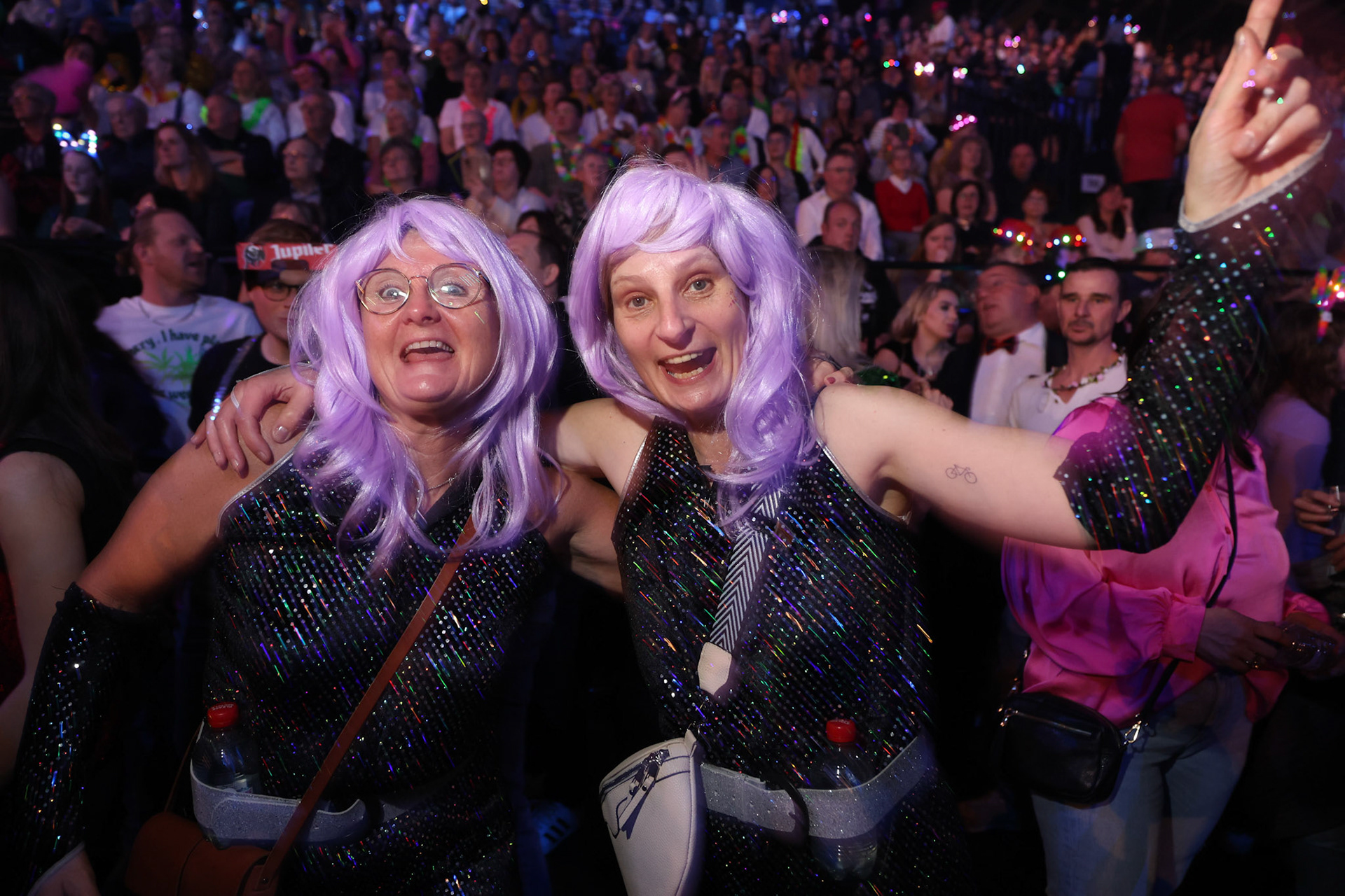 HASSELT, BELGIUM - MARCH 24: sfeer ambiance during the 16th edition of the ‘Schlagerfstival’ in the Trixxo Arena pict FRANK ABBELOOS