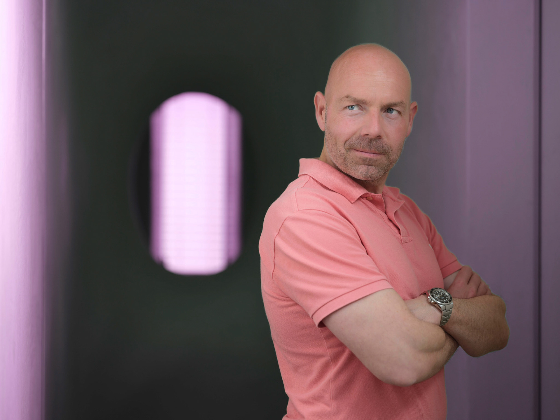 Brian Riemer, head coach of RSC Anderlecht portrait during and after an interview pict FRANK ABBELOOS/Isosport