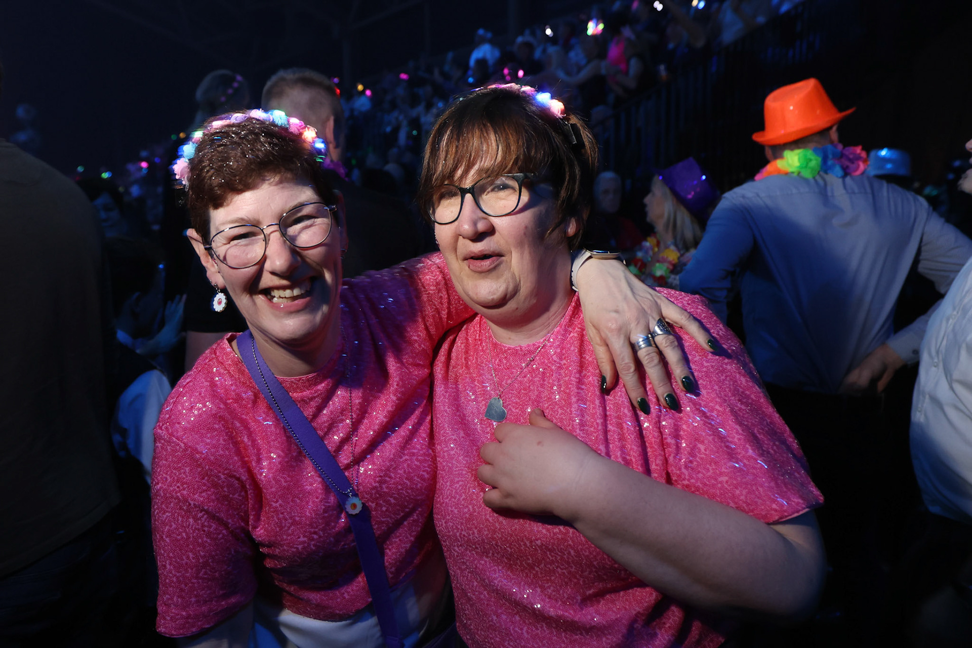 HASSELT, BELGIUM - MARCH 24: sfeer ambiance during the 16th edition of the ‘Schlagerfstival’ in the Trixxo Arena pict FRANK ABBELOOS