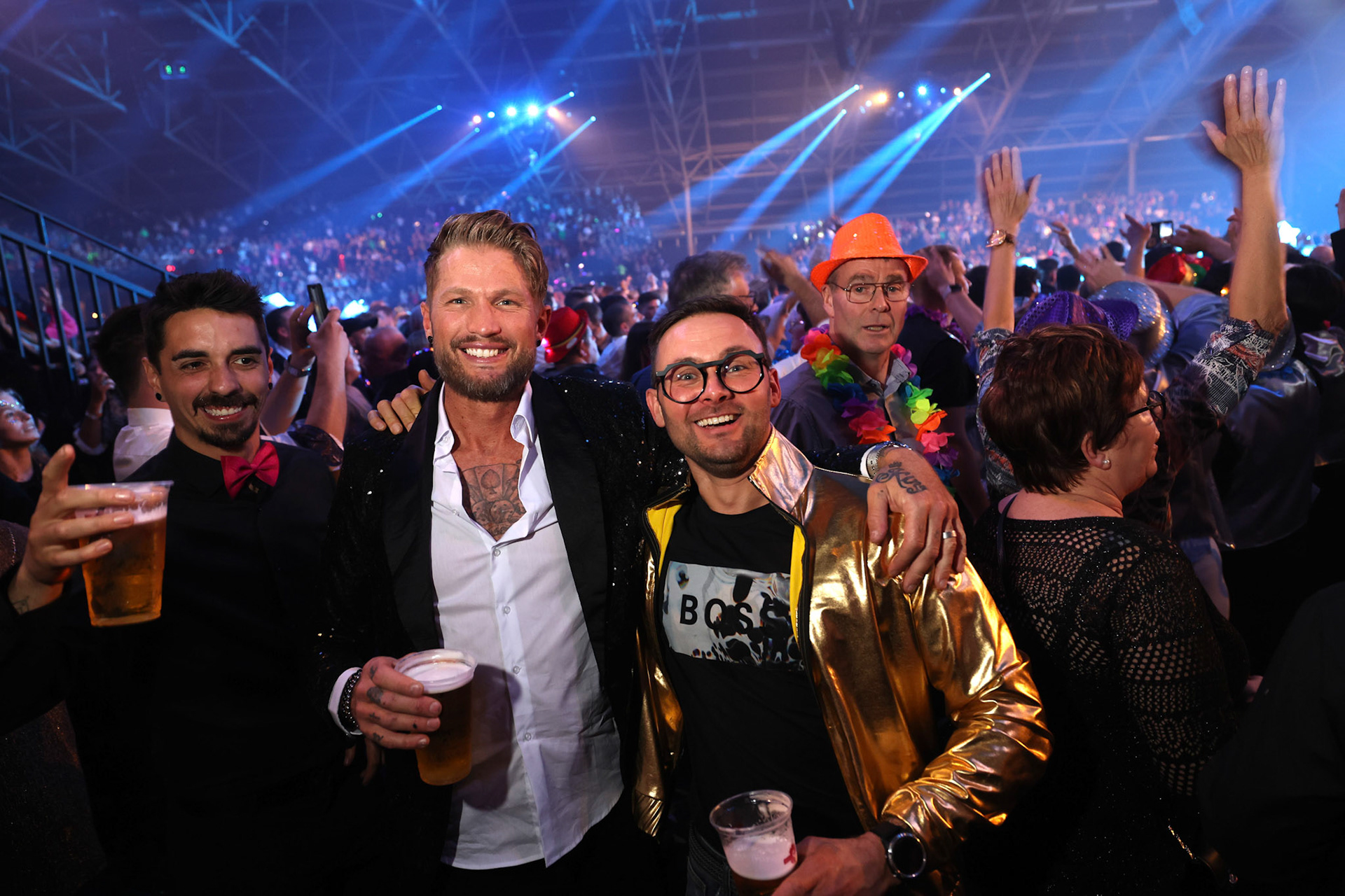 HASSELT, BELGIUM - MARCH 24: sfeer ambiance during the 16th edition of the ‘Schlagerfstival’ in the Trixxo Arena pict FRANK ABBELOOS
