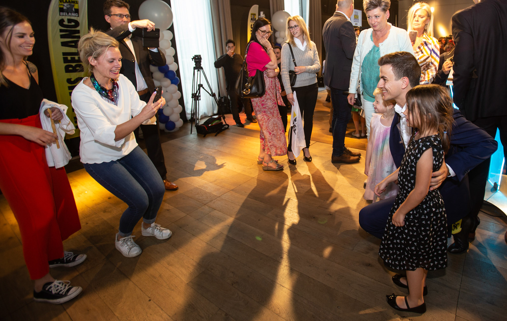 LONDERZEEL, Belgium Hotel ten Berg Vlaams Belang viert de verkiezingsoverwinning Dries Van LangenhovenPict Frank Abbeloos
