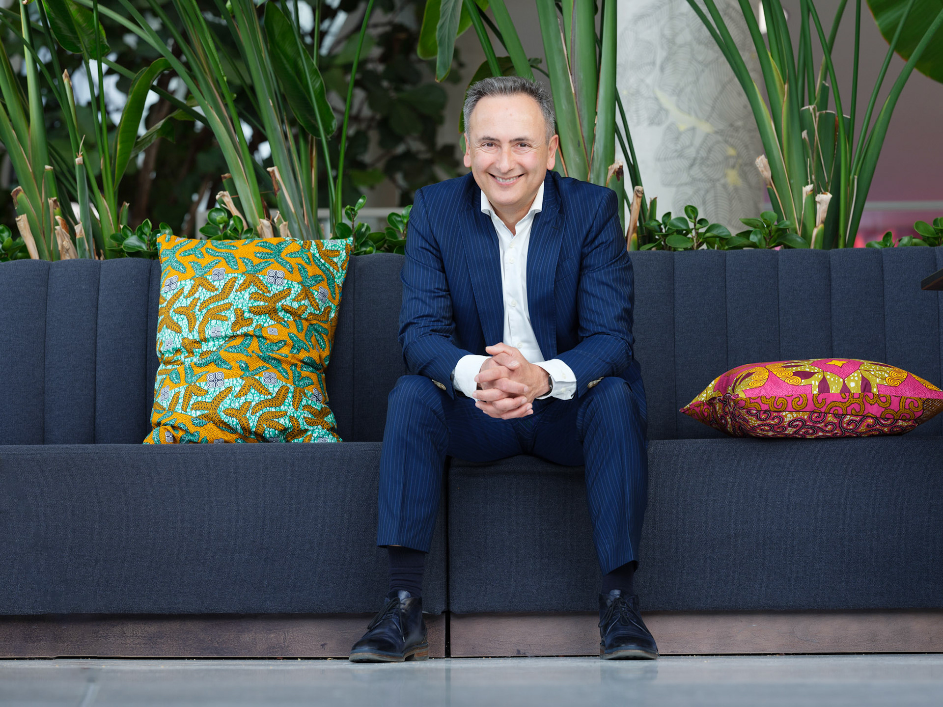 ANTWERPEN, BELGIUM 15th of March Faroek Ozgunes journalist VTM DPG-Media portrait pictured by Frank Abbeloos