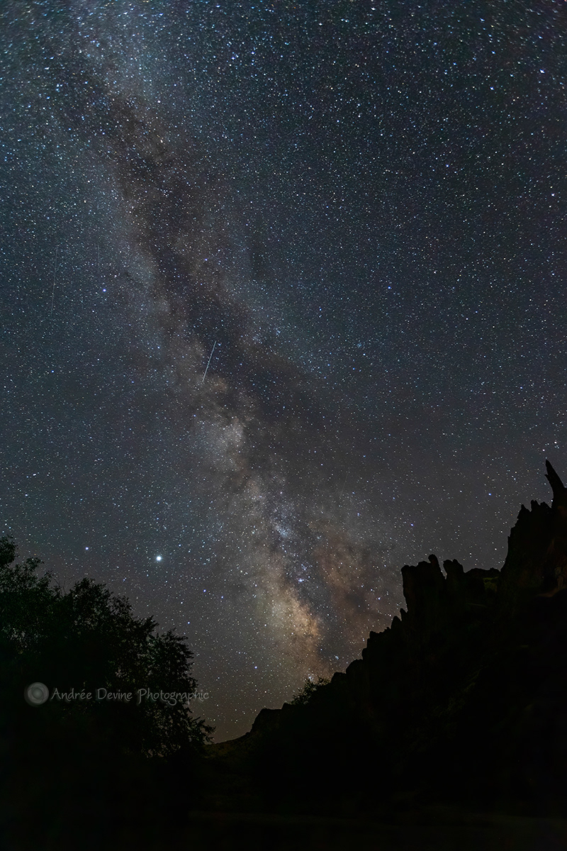 Milky Way Over Owyhee Canyonlands