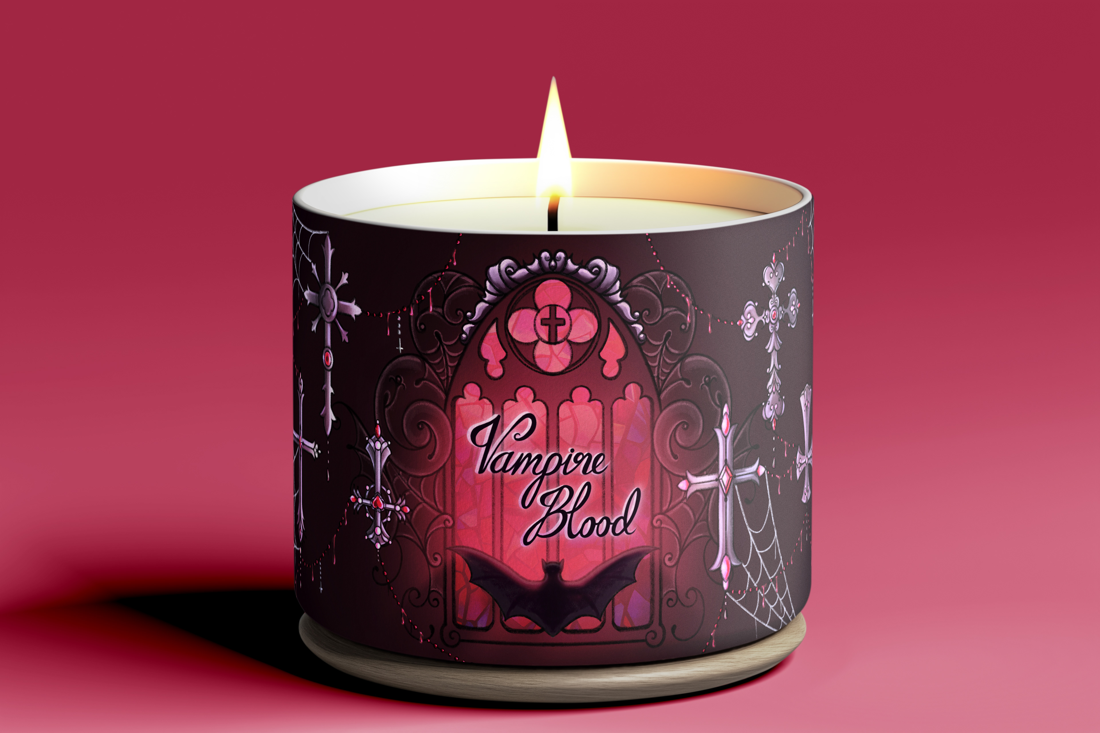 Candle Label Mockup