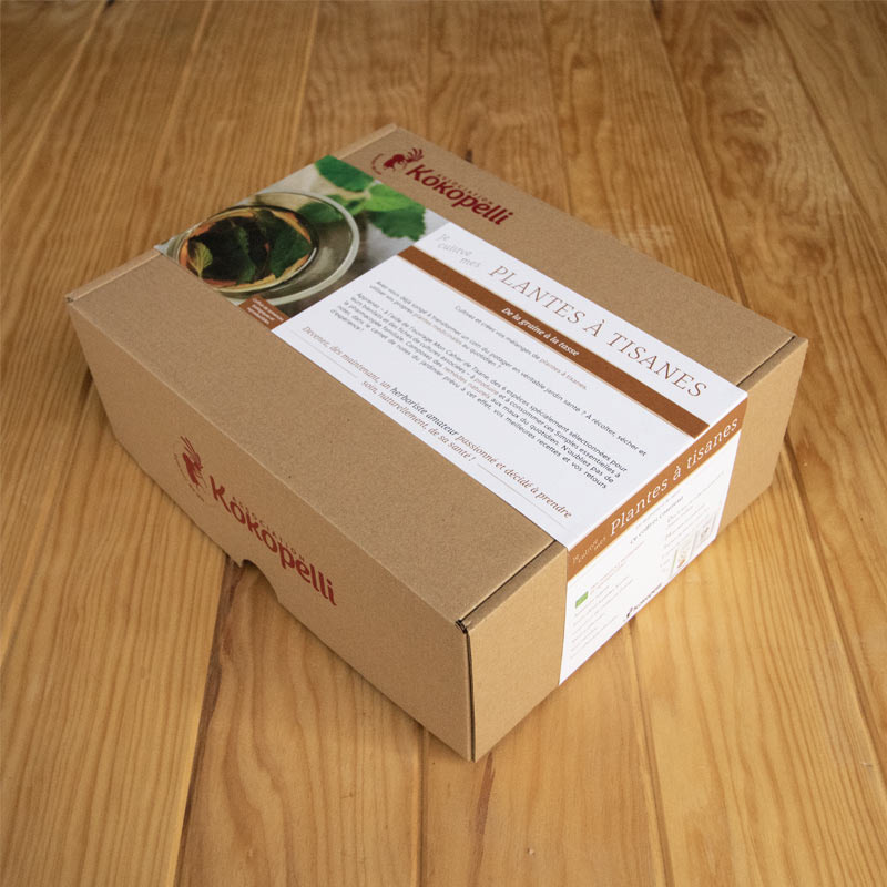 La Box "Plantes à Tisanes" - pour l'Association Kokopelli