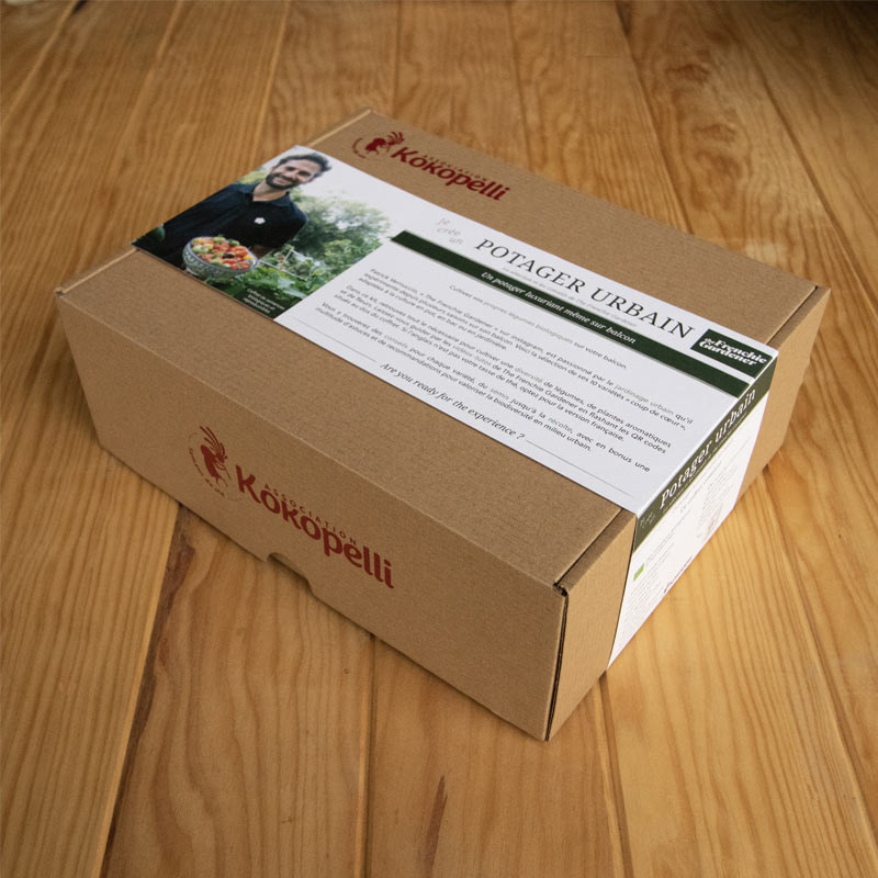 La Box "Potager Urbain" - pour l'Association Kokopelli