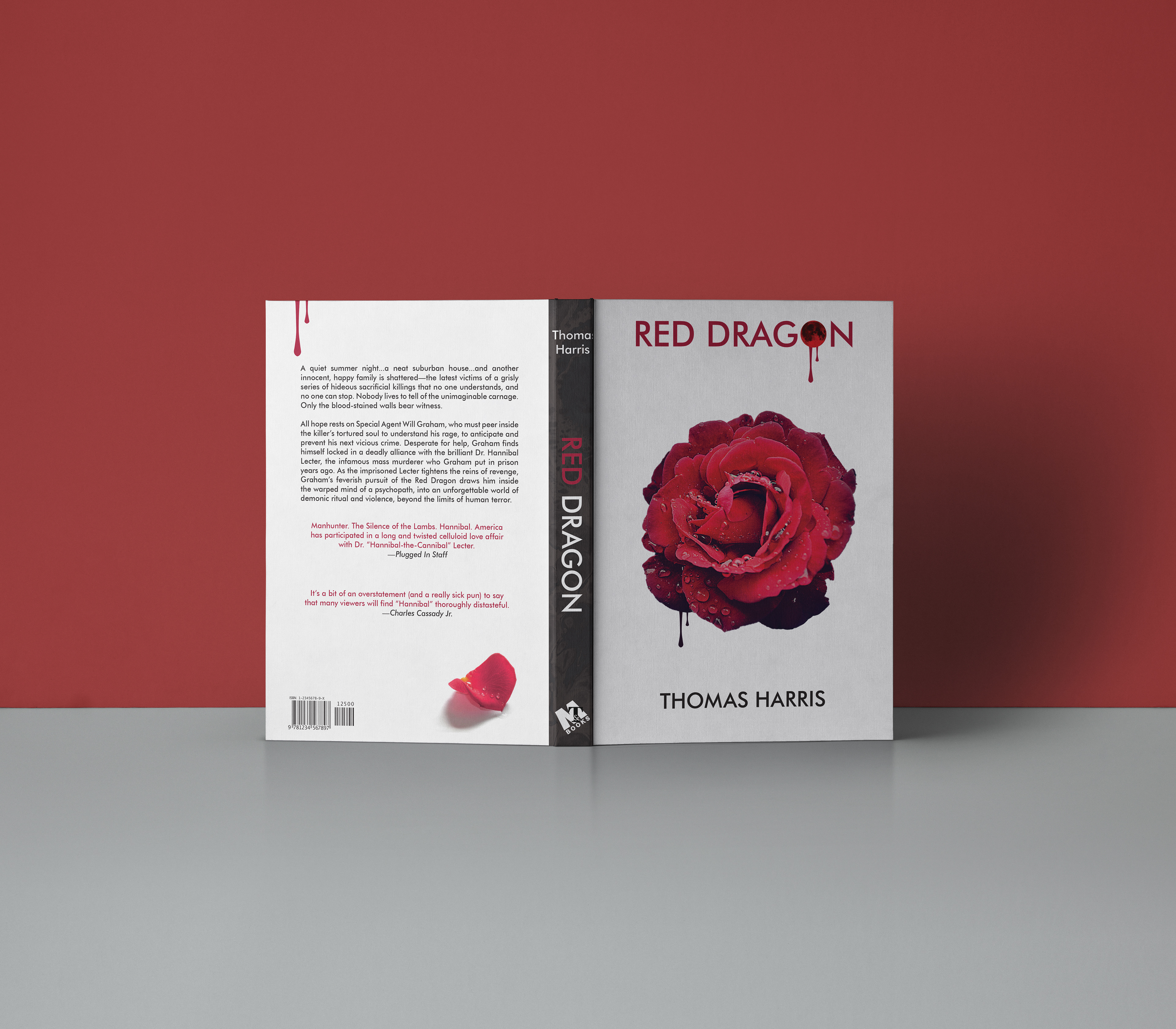 Book Redesign of "Red Dragon" by Thomas Harris