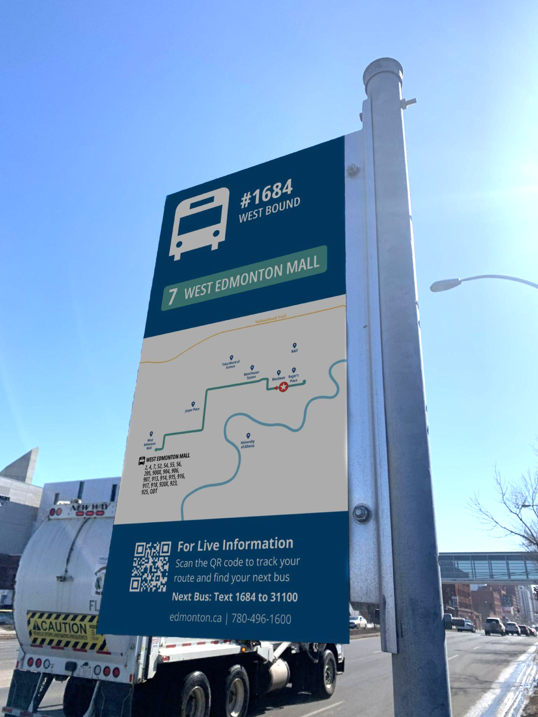 Single Bus Stop