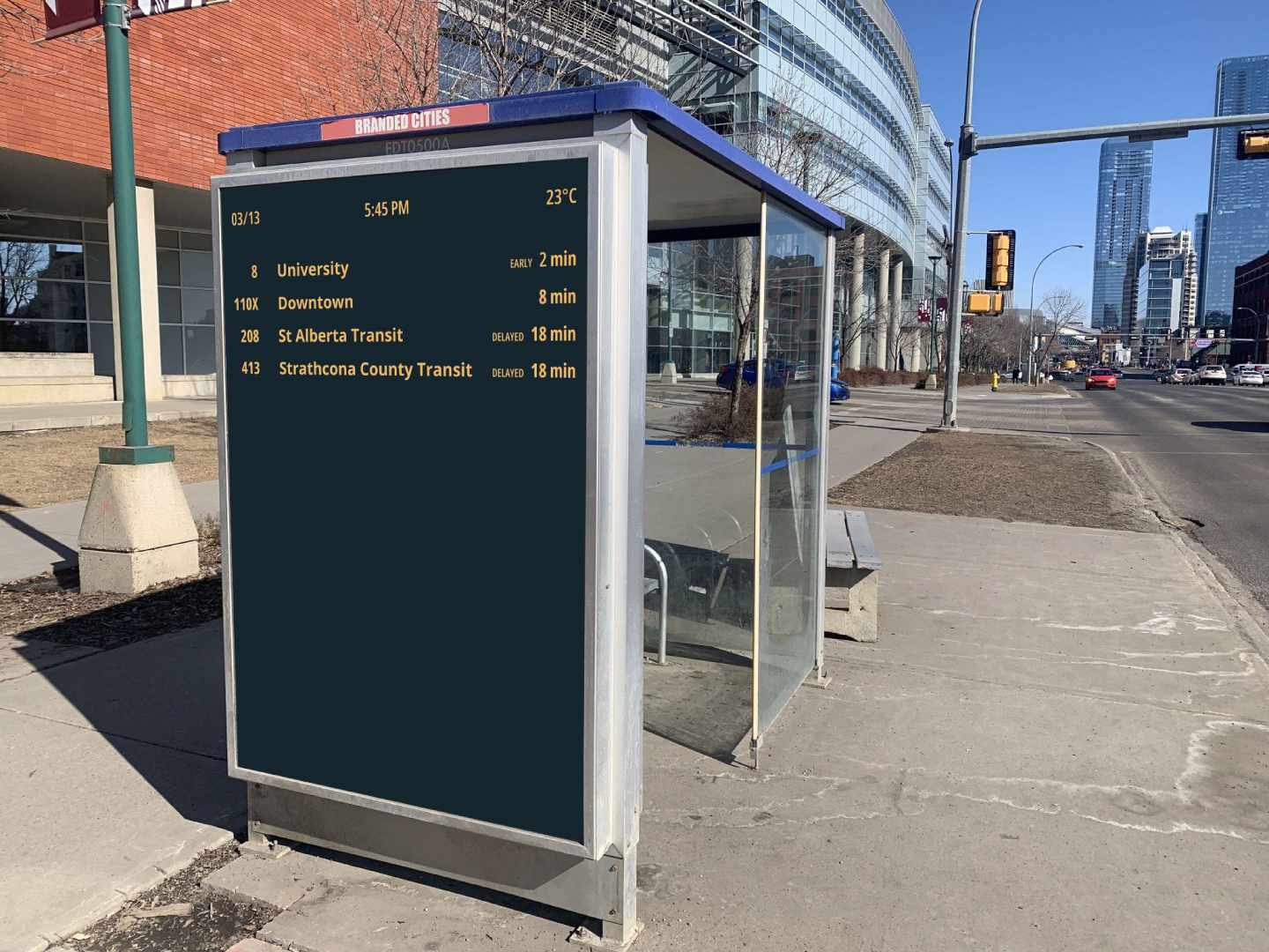 Informational Digital Screen