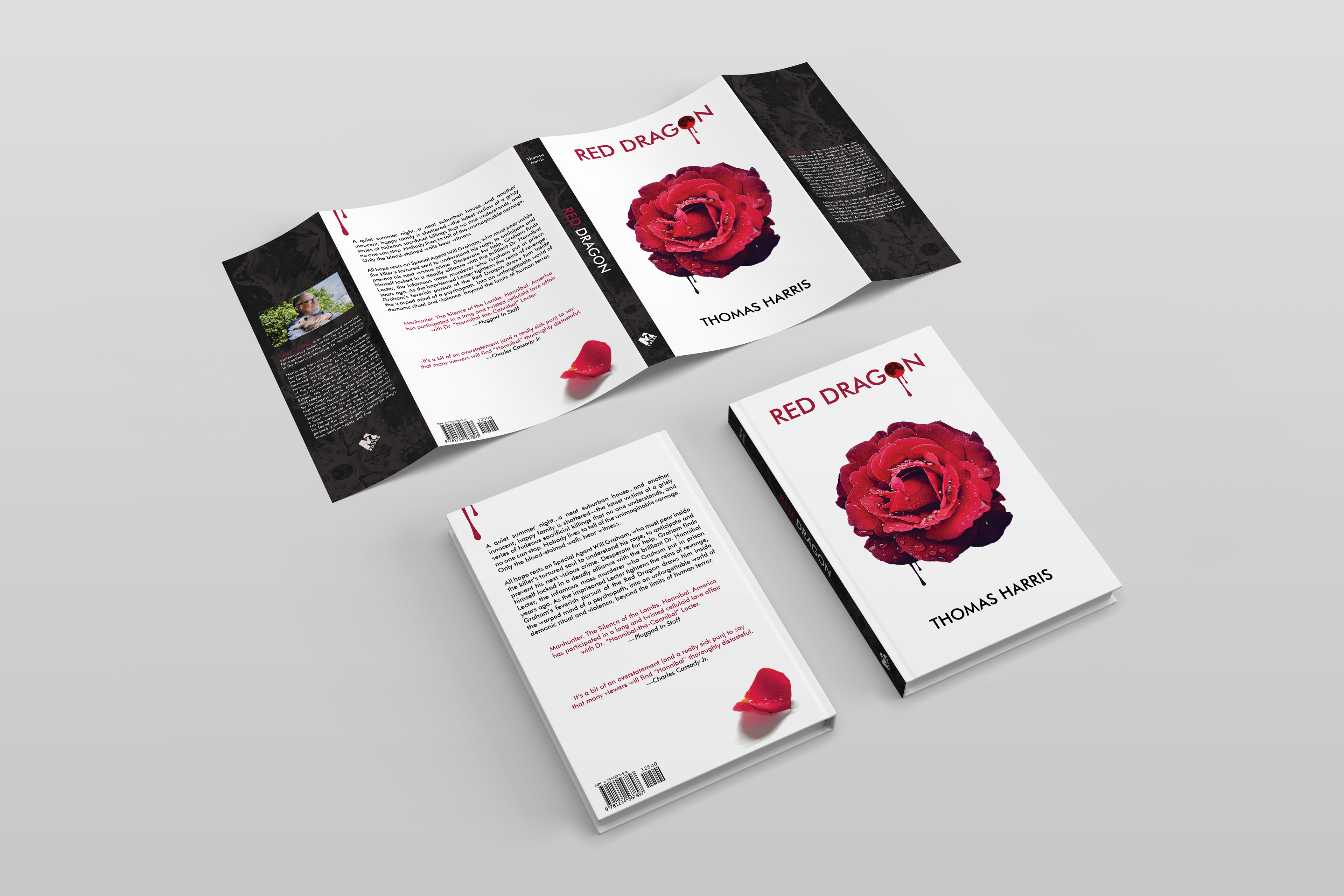 Book Redesign of "Red Dragon" by Thomas Harris