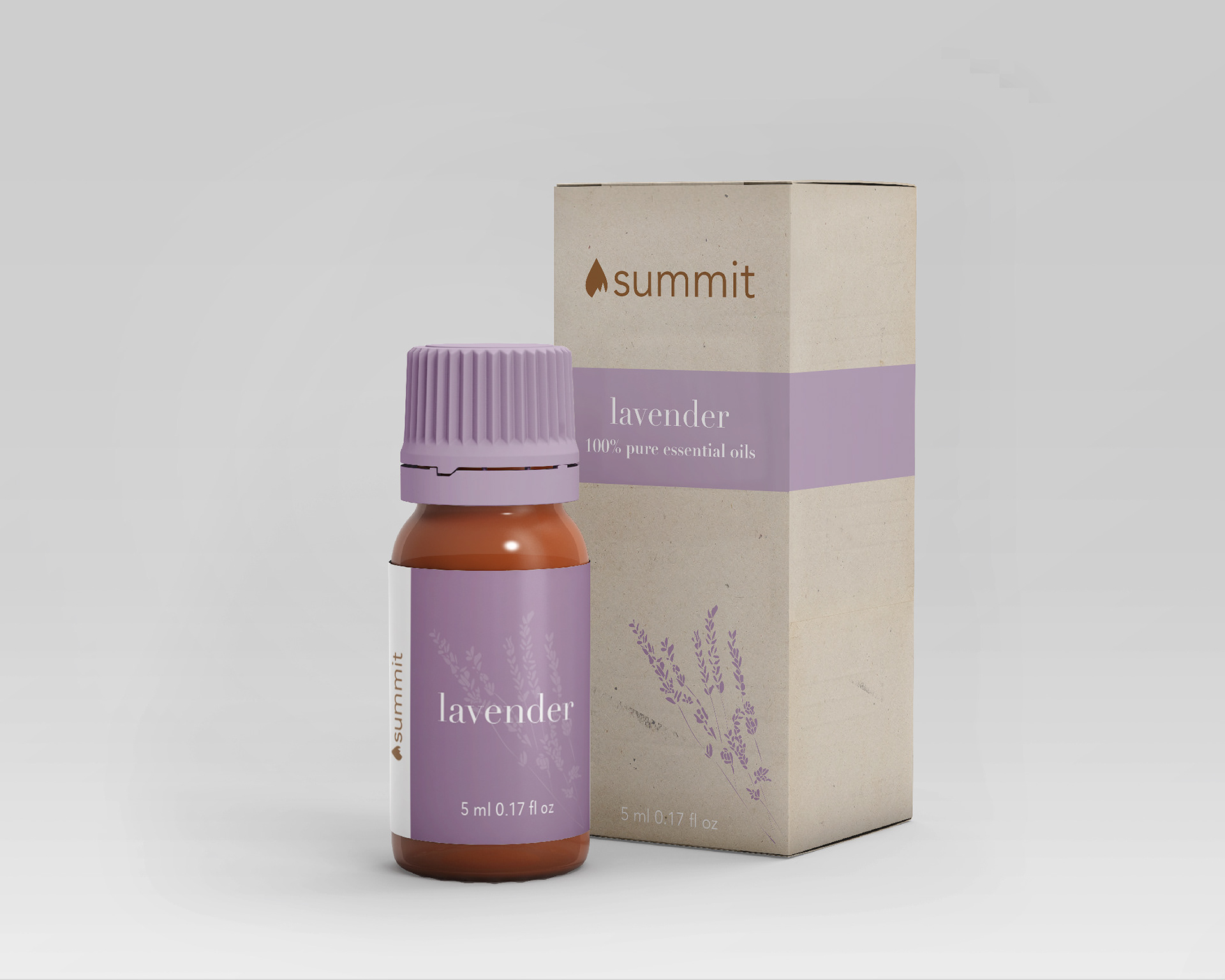 Summit Essential Oils Concept Design -  Lavender