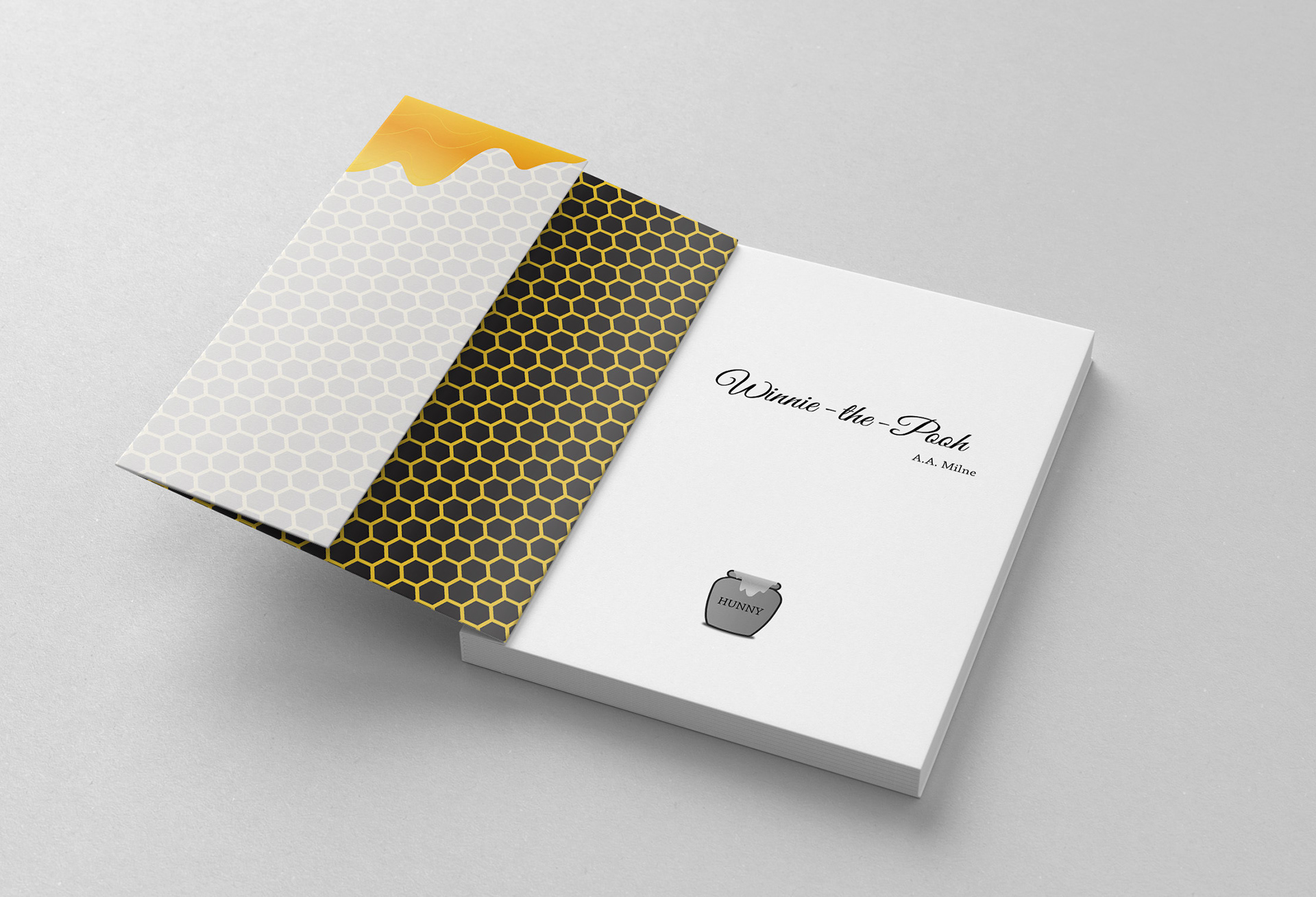 Book Redesign of "Winnie the Pooh" by A.A Milne - Interior