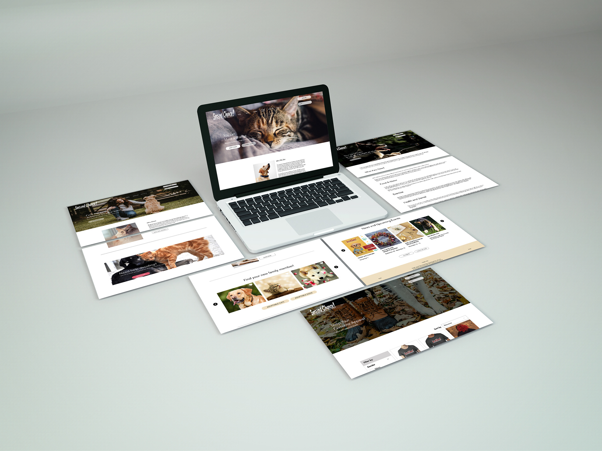 Website Redesign - Second Chance Animal Rescue Society