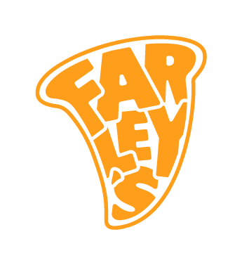 Farley's brandmark yellow inverted variant.