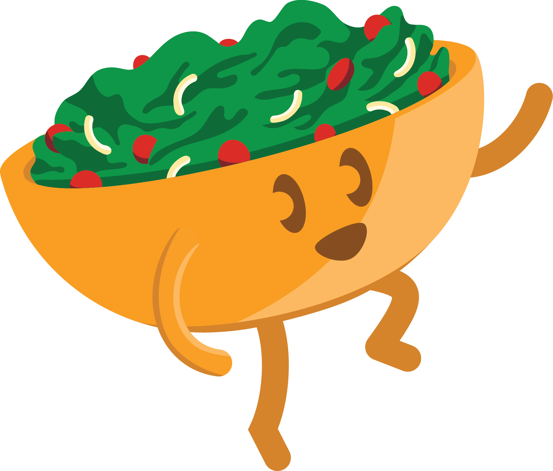 Sally - Farley's salad character.
