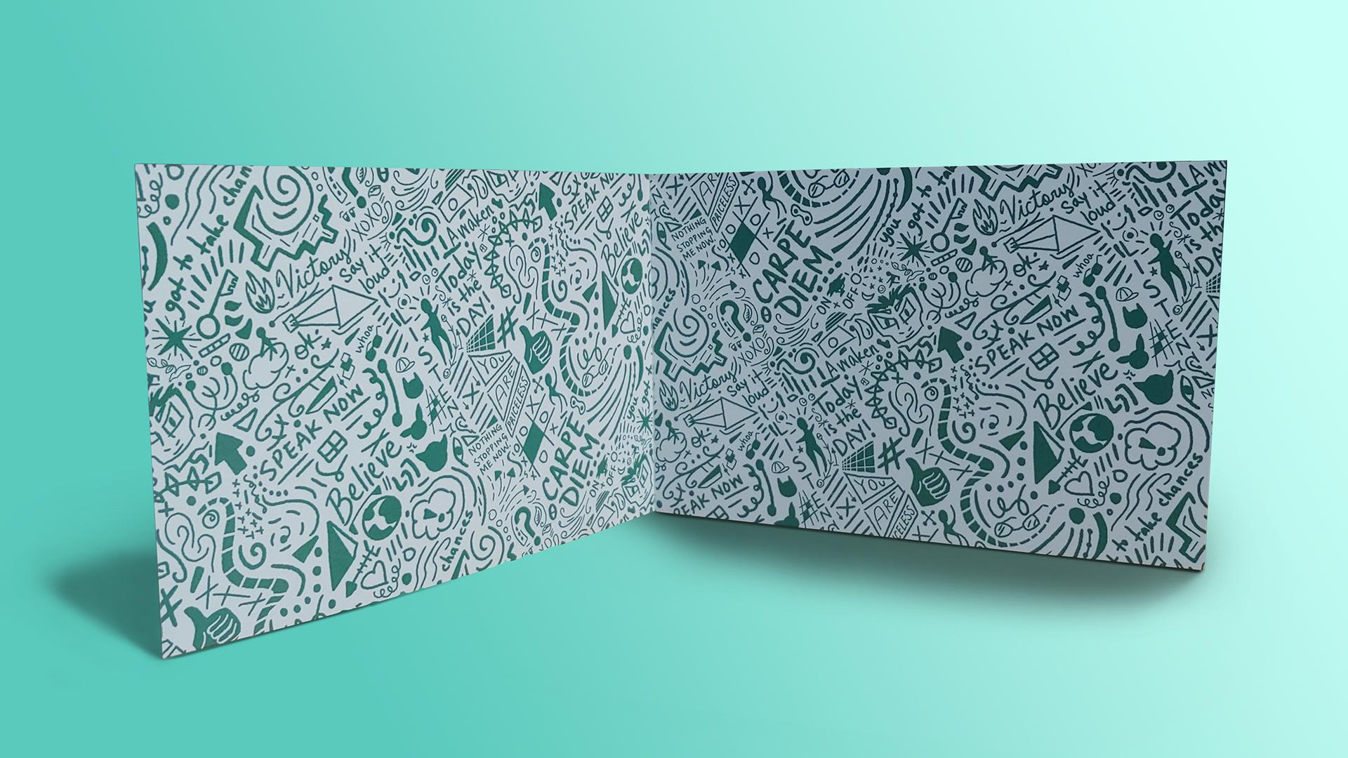 Pattern spread of The Hammer 2023 magazine.