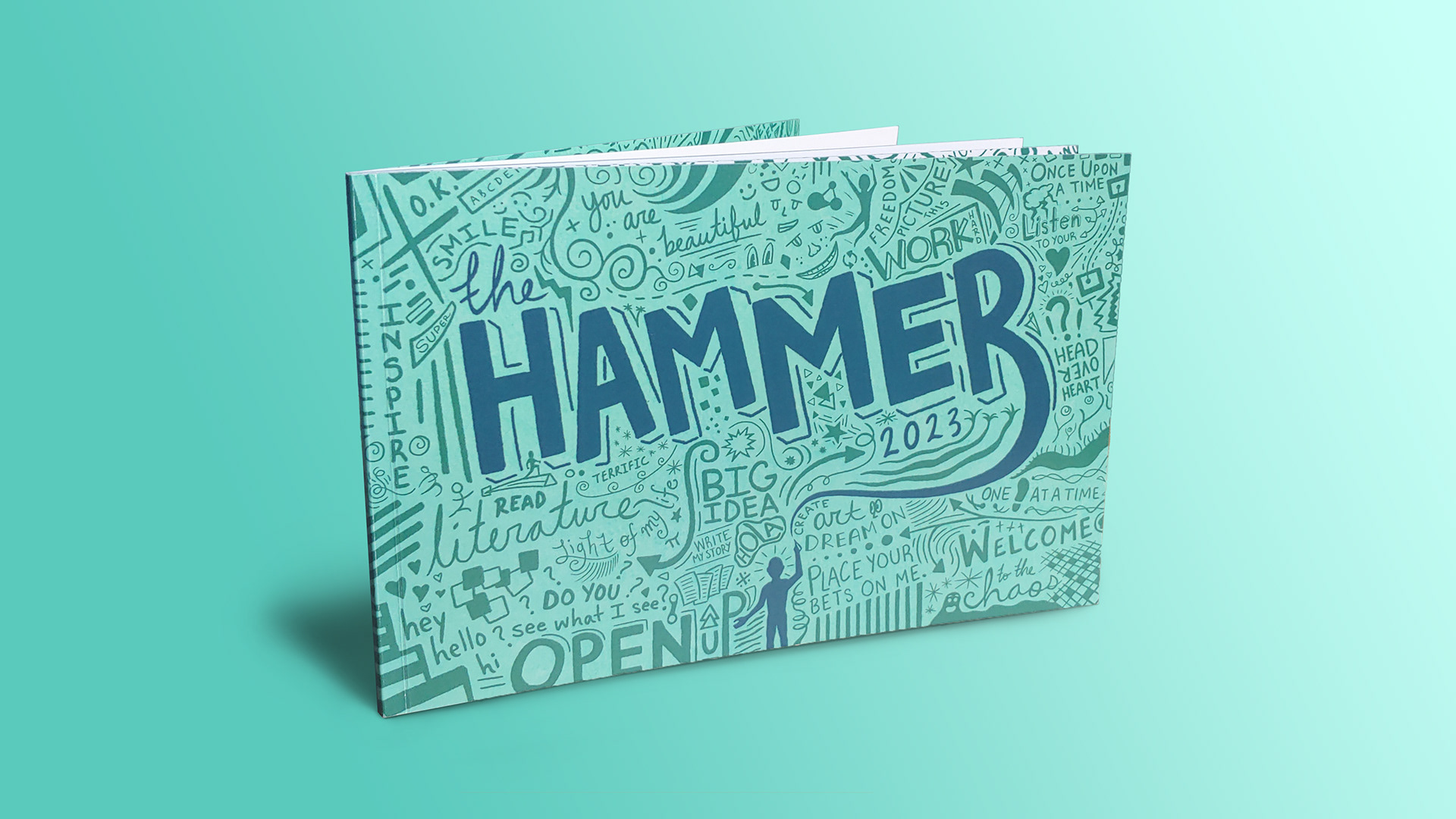 Front cover of The Hammer 2023 magazine.