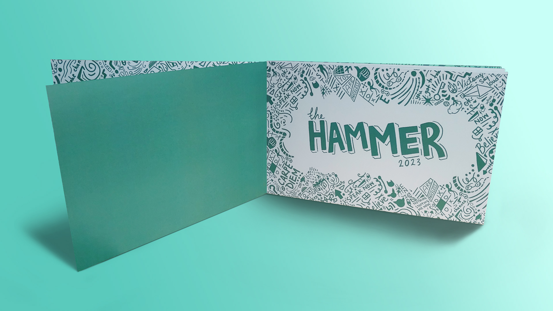 Title page of The Hammer 2023 magazine.