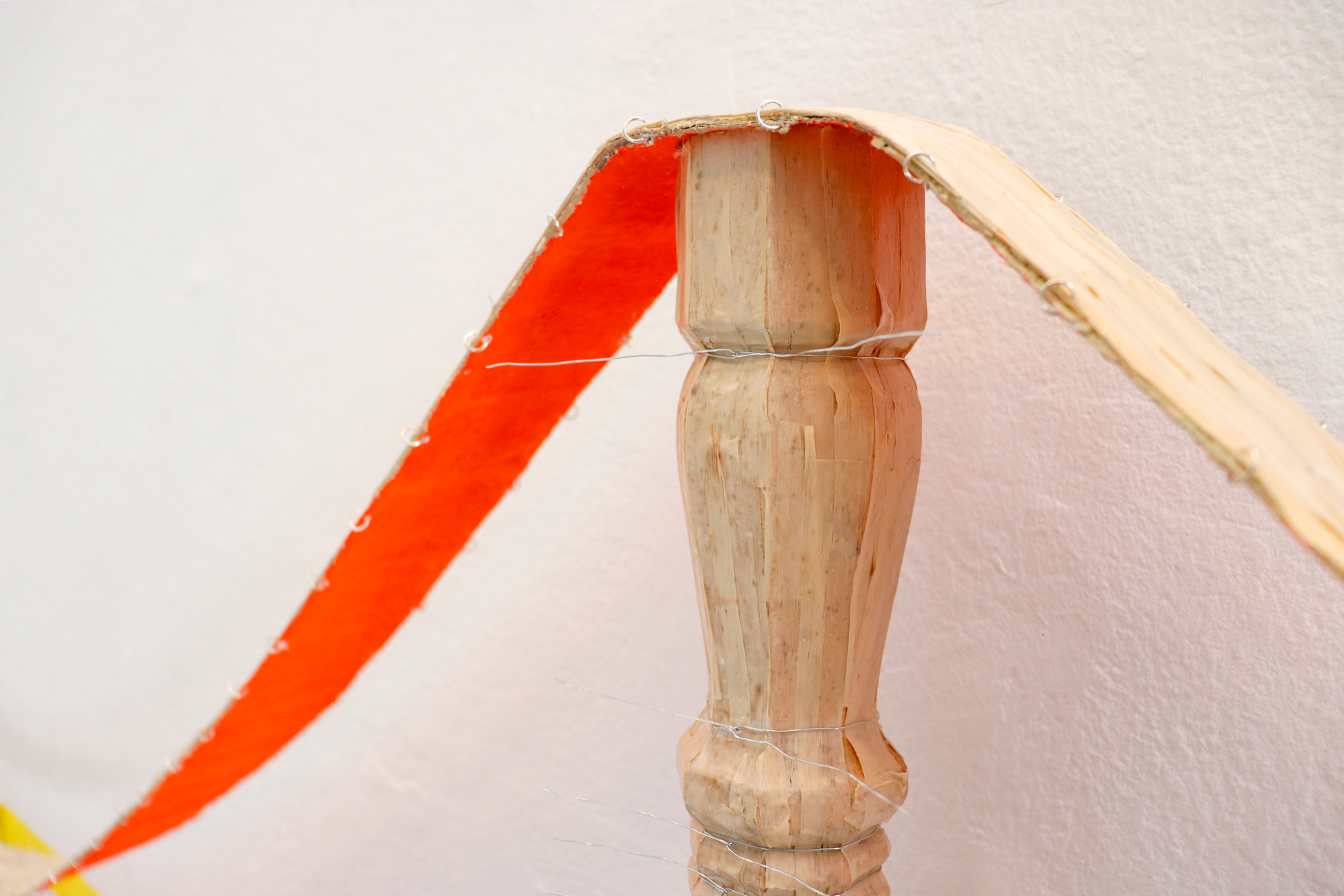 Detail of "Enfleshment" (2022) by Andrius Alvarez-Backus
