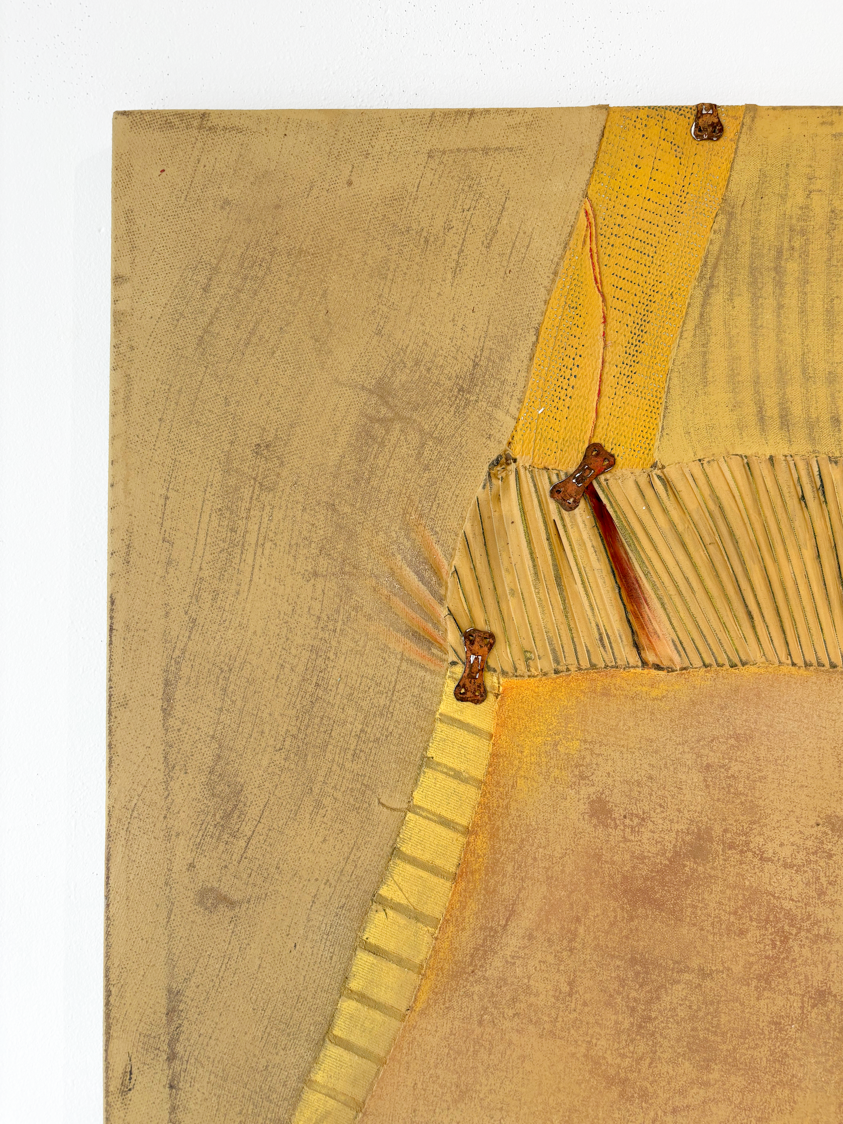 Detail of "Wherein I Long to Love You Longer" (2024) by Andrius Alvarez-Backus
