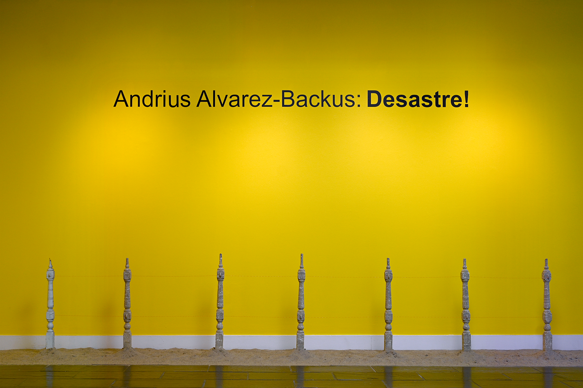 "Post / Pyre" (2023) by Andrius Alvarez-Backus