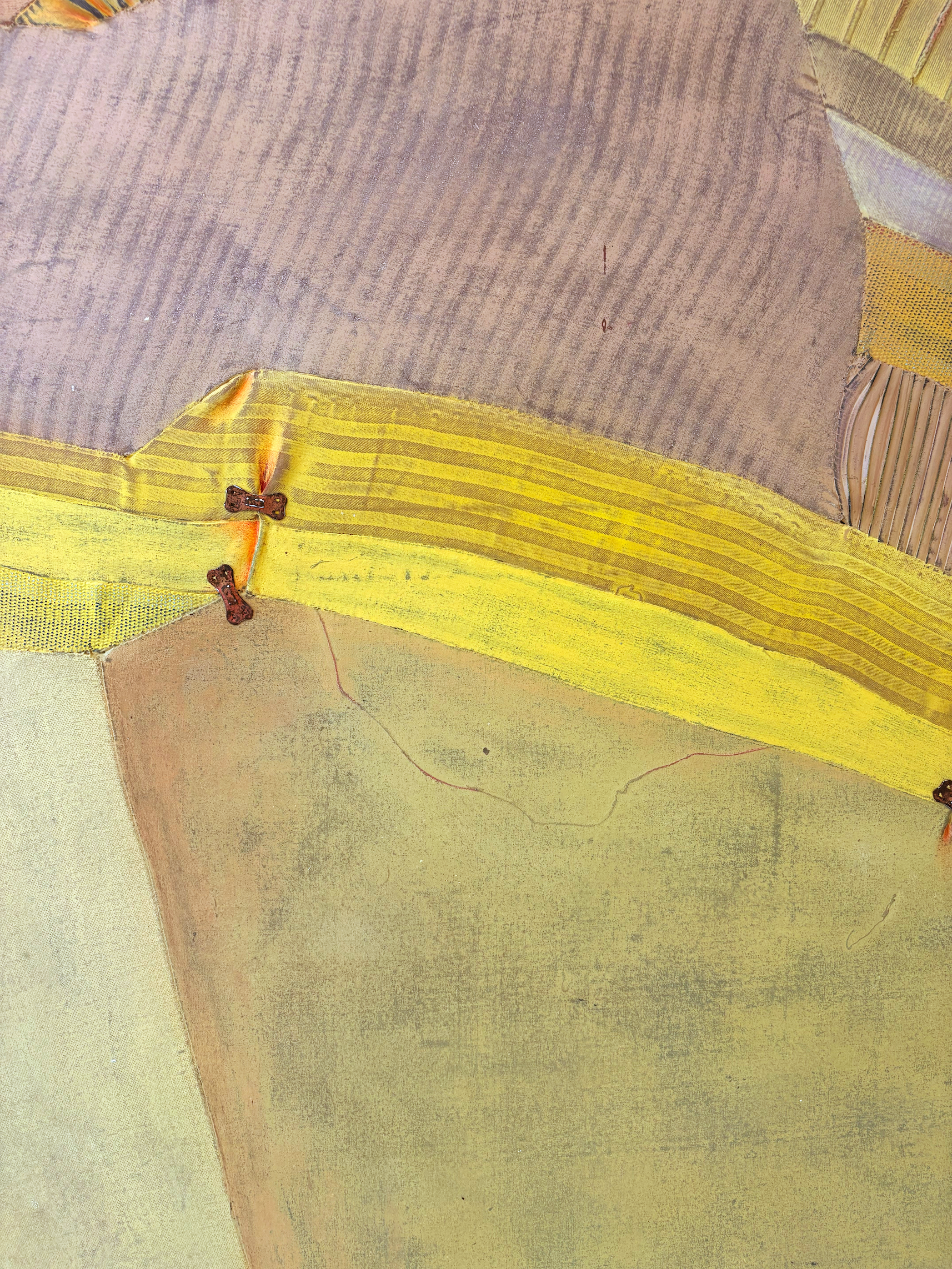 Detail of "Wherein I Long to Love You Longer" (2024) by Andrius Alvarez-Backus