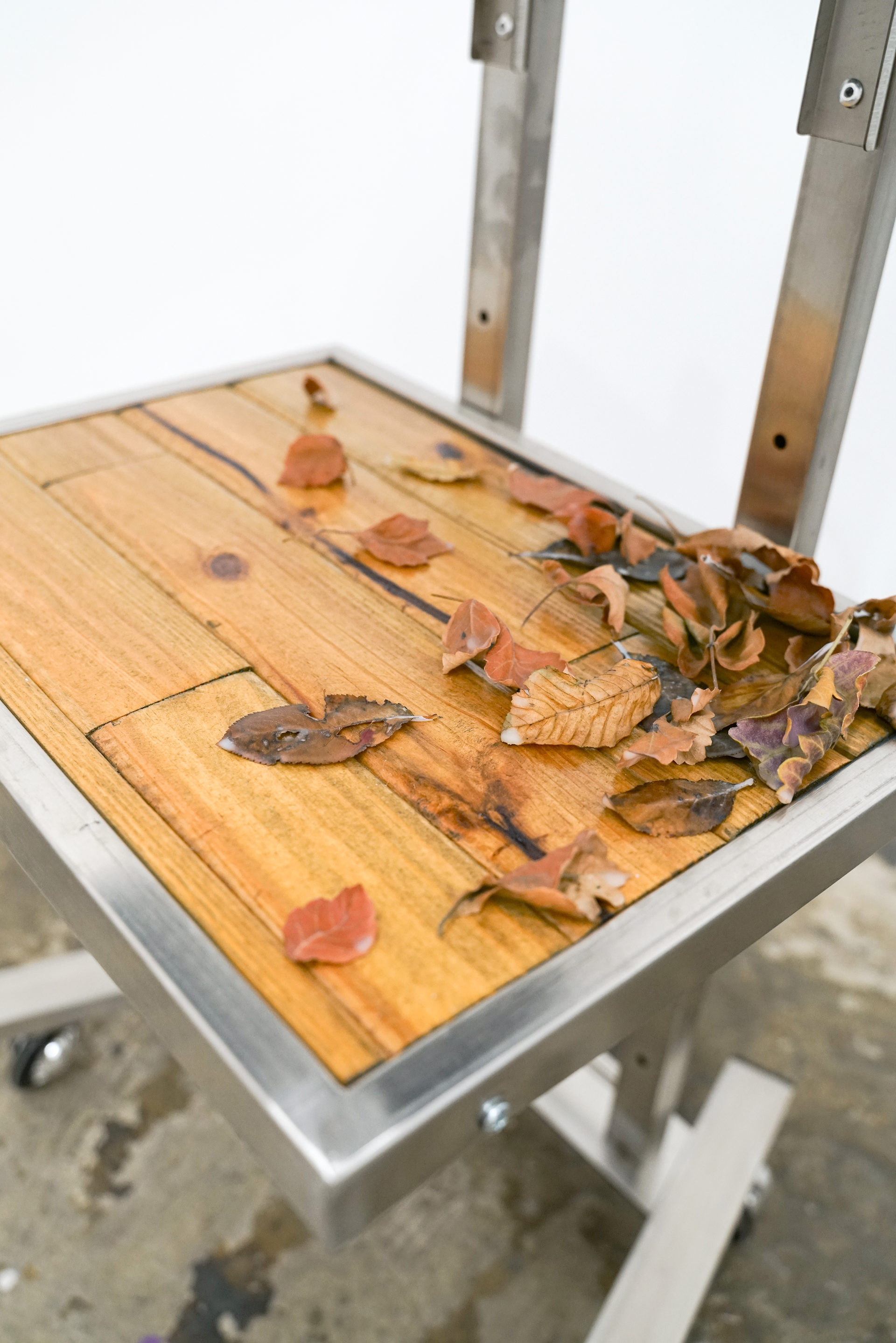 Detail of "I Can Almost Remember (Excision #1)" by Andrius Alvarez-Backus