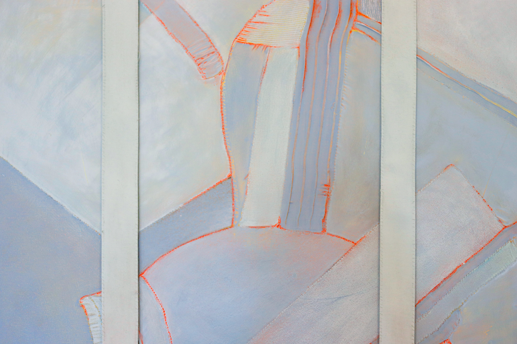 Detail of "Mutual Predation" (2022) by Andrius Alvarez-Backus