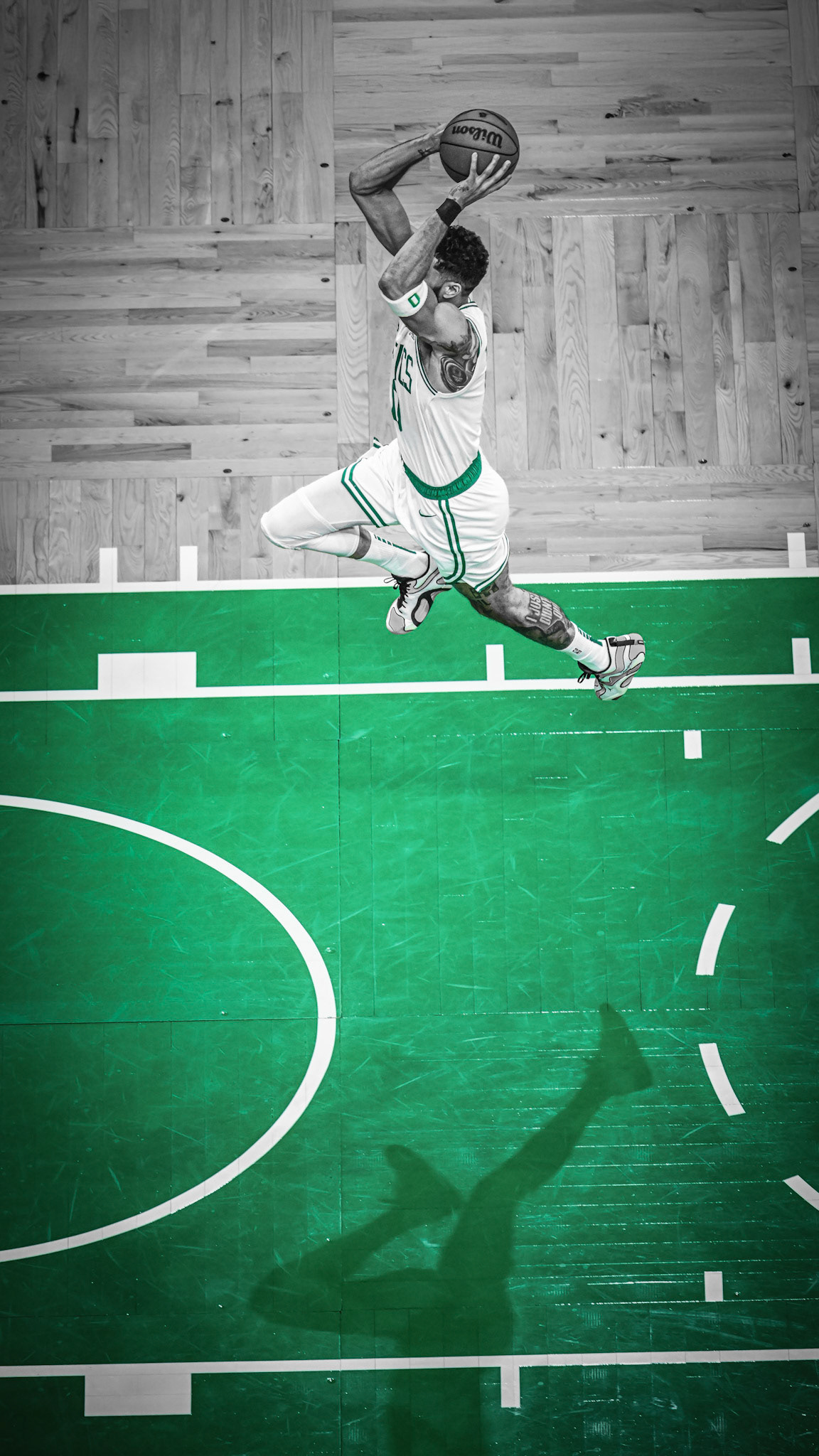 BOSTON, MA - MARCH 8, 2025: Boston Celtics vs Los Angeles Lakers at TD Garden (Photo by Keith Sliney).