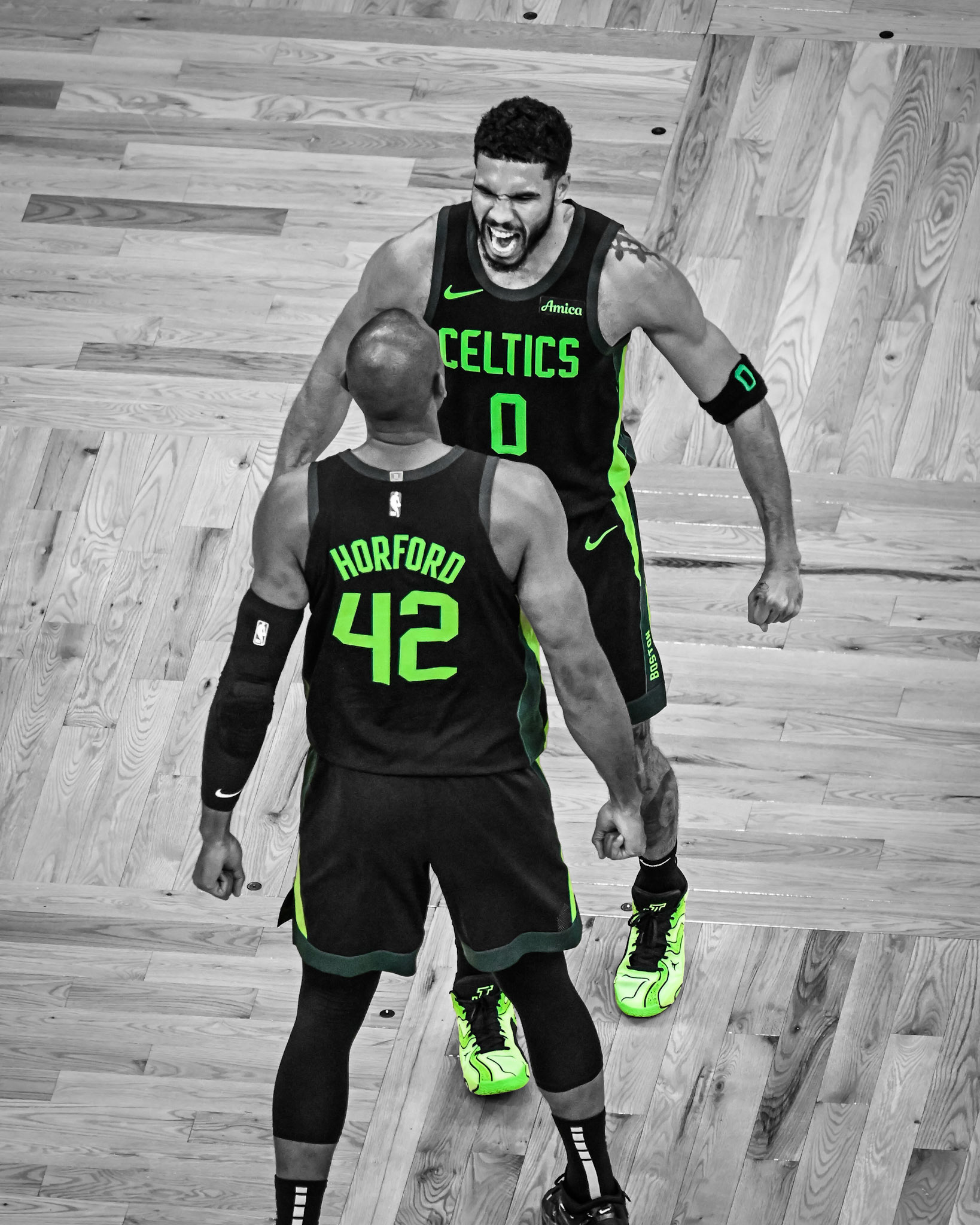 BOSTON, MA - DECEMBER 6, 2024: Boston Celtics vs Milwaukee Bucks at TD Garden (Photo by Keith Sliney).