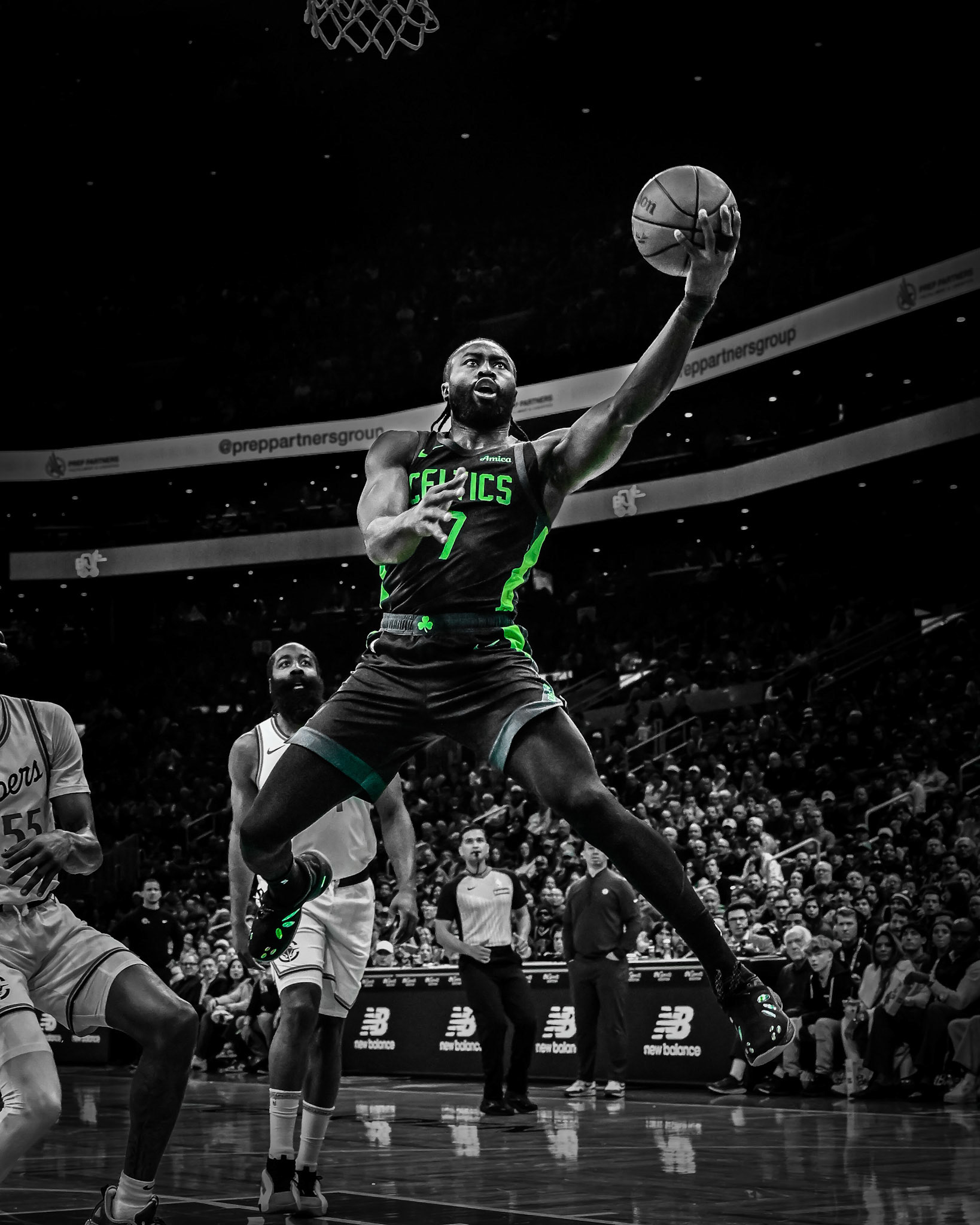 BOSTON, MA - NOVEMBER 25, 2024: Boston Celtics vs LA Clippers at TD Garden (Photo by Keith Sliney).