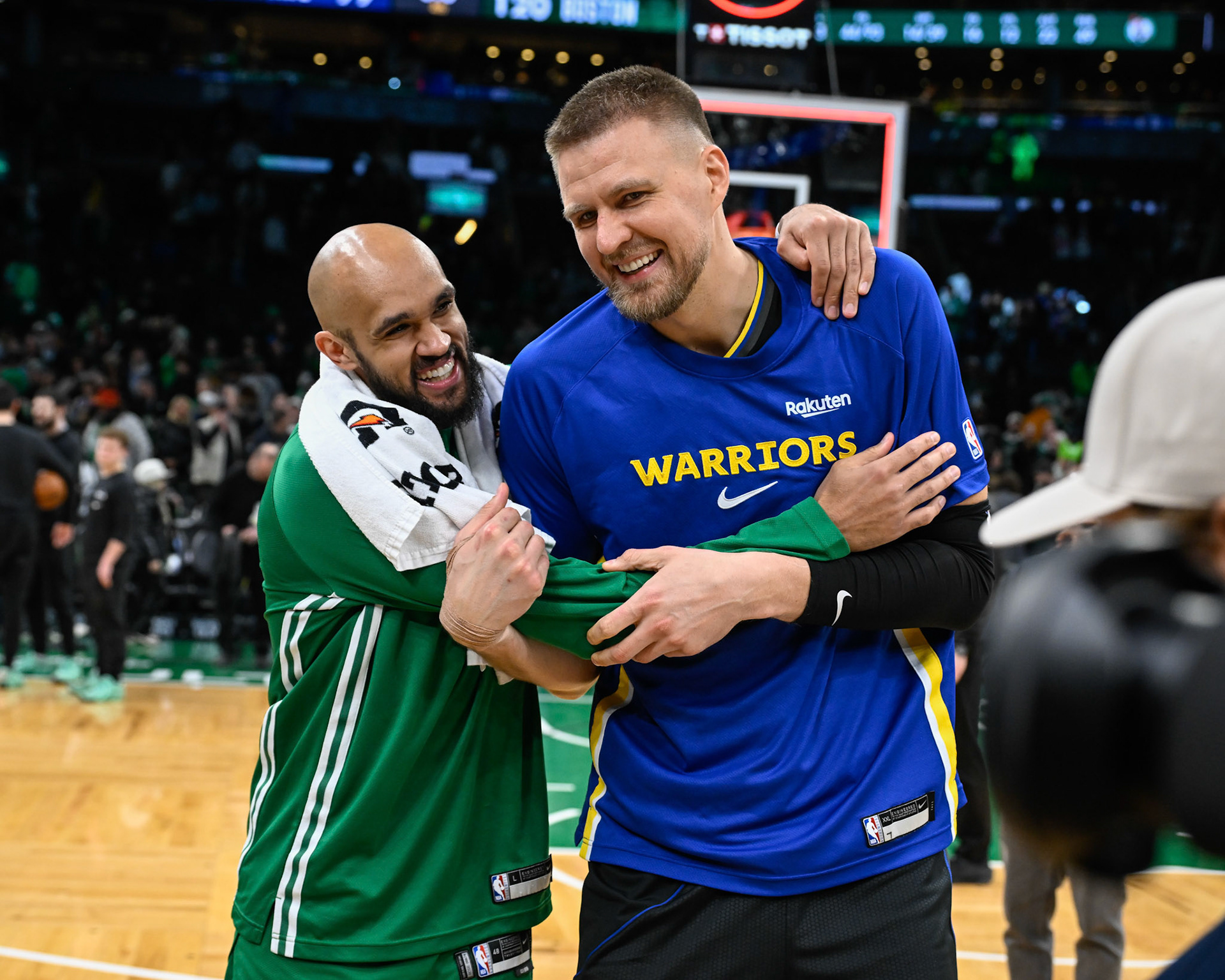BOSTON, MA - MARCH 18, 2026: Boston Celtics vs Golden State Warriors at TD Garden (Photo by Keith Sliney).
