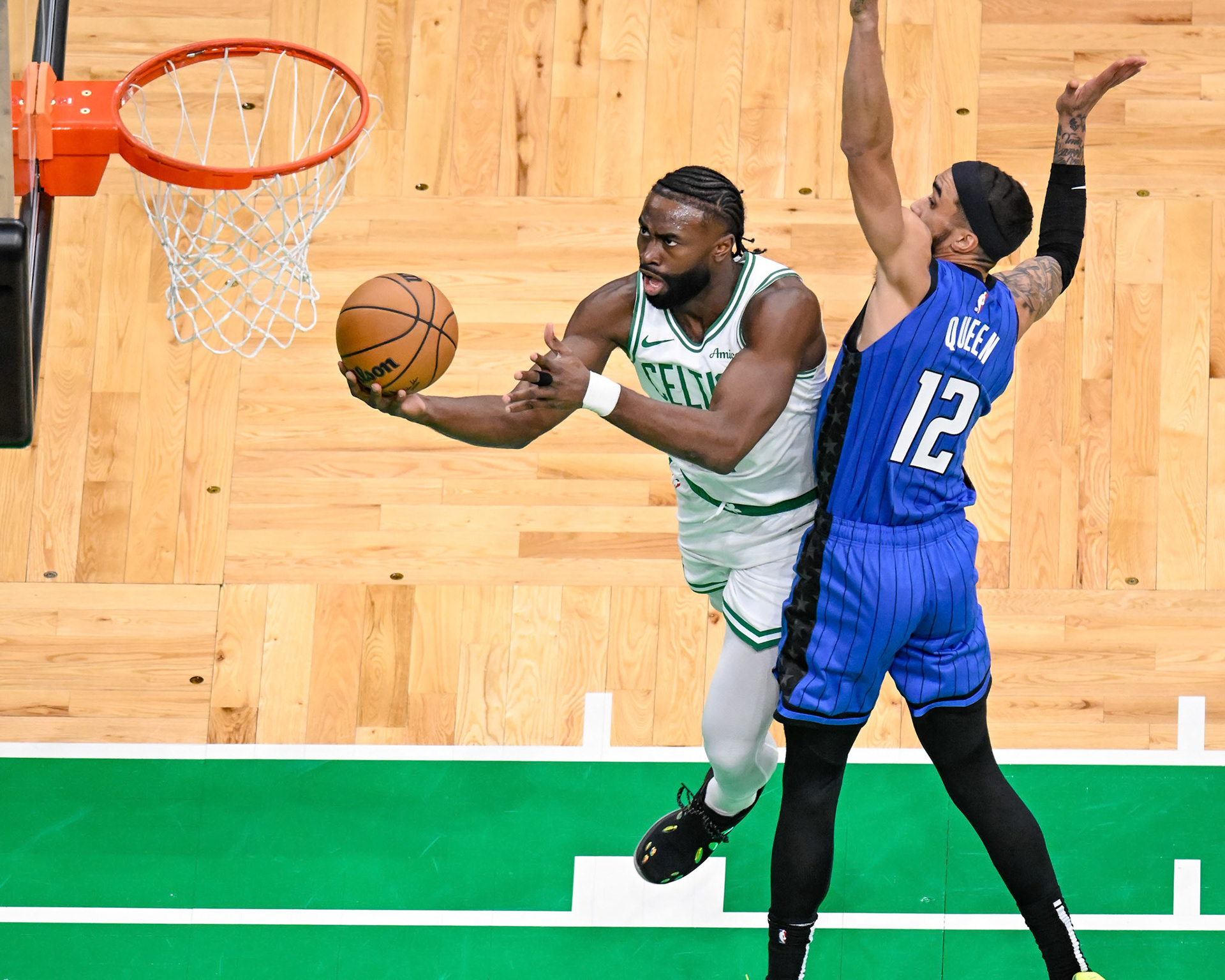 BOSTON, MA - JANUARY 17, 2025: Boston Celtics vs Orlando Magic at TD Garden (Photo by Keith Sliney).