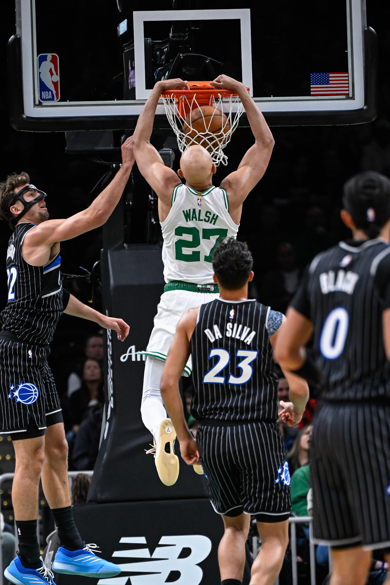 BOSTON, MA - NOVEMBER 23, 2025: Boston Celtics vs Orlando Magic at TD Garden (Photo by Keith Sliney).