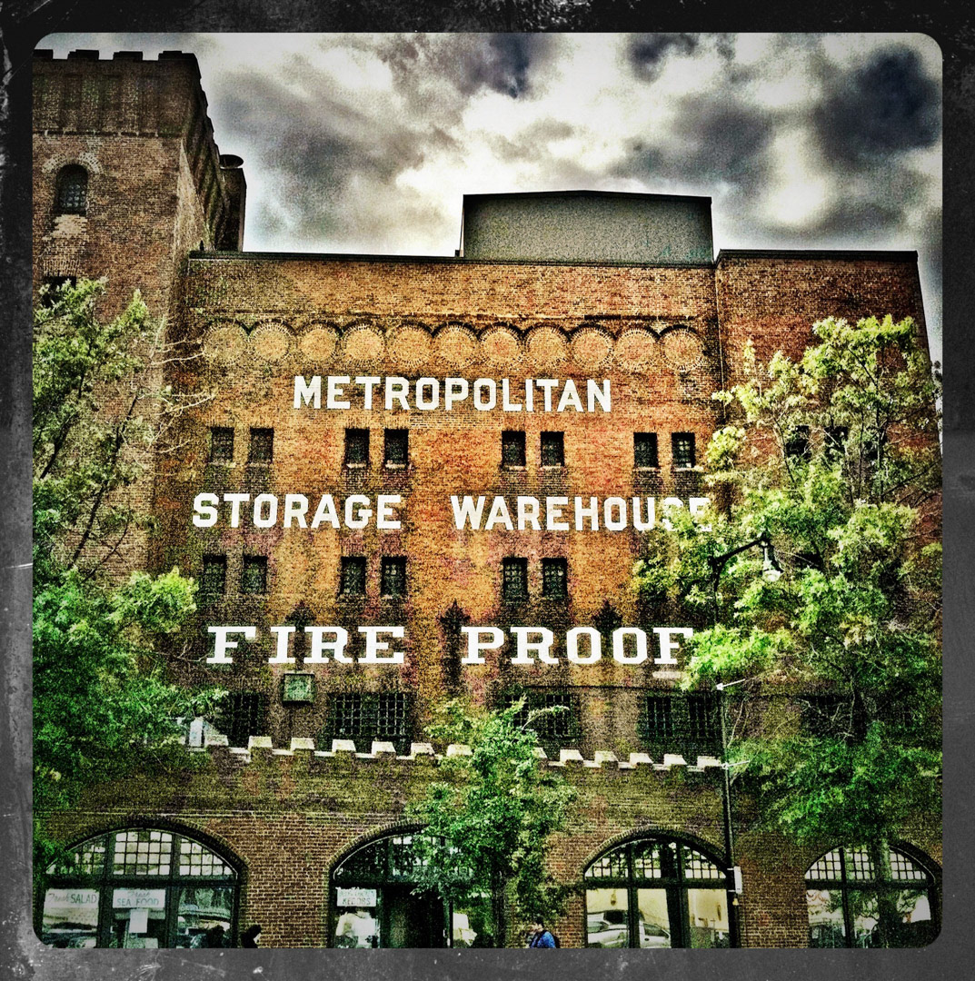 80. Metropolitan Storage Sign ••• Around the corner from MIT in Cambridge is Metropolitan Storage's massive brick century-old warehouse. It's the largest self storage facility in New England, housing 260,000 square feet of storage space including 1,500 individually locked rooms.(#80 of 100 in the Boston Signage Project)