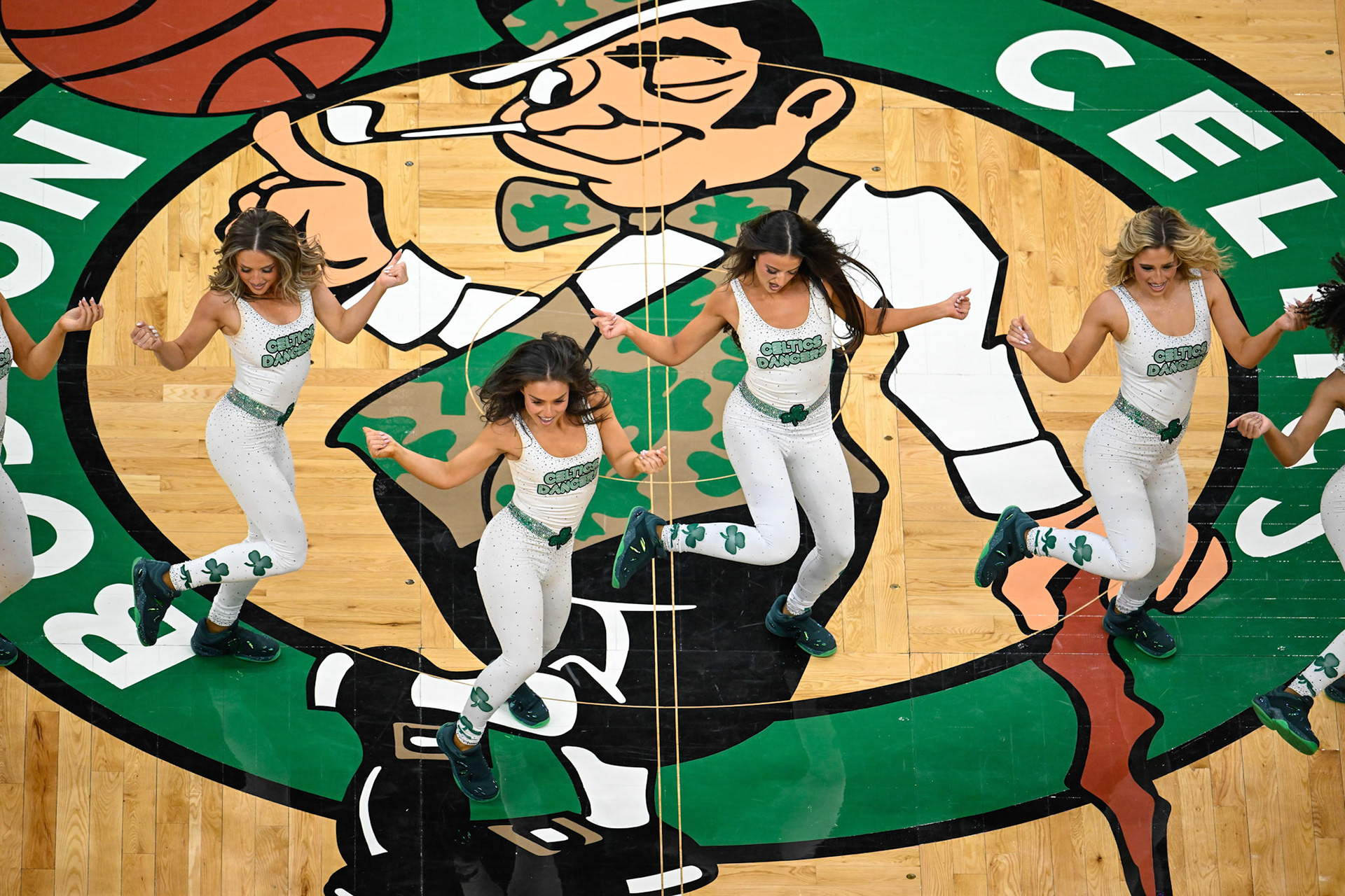 BOSTON, MA - APRIL 19, 2026: Boston Celtics vs Philadelphia 76ers in Round 1 Game 1 of the 2026 NBA Playoffs at TD Garden (Photo by Keith Sliney).