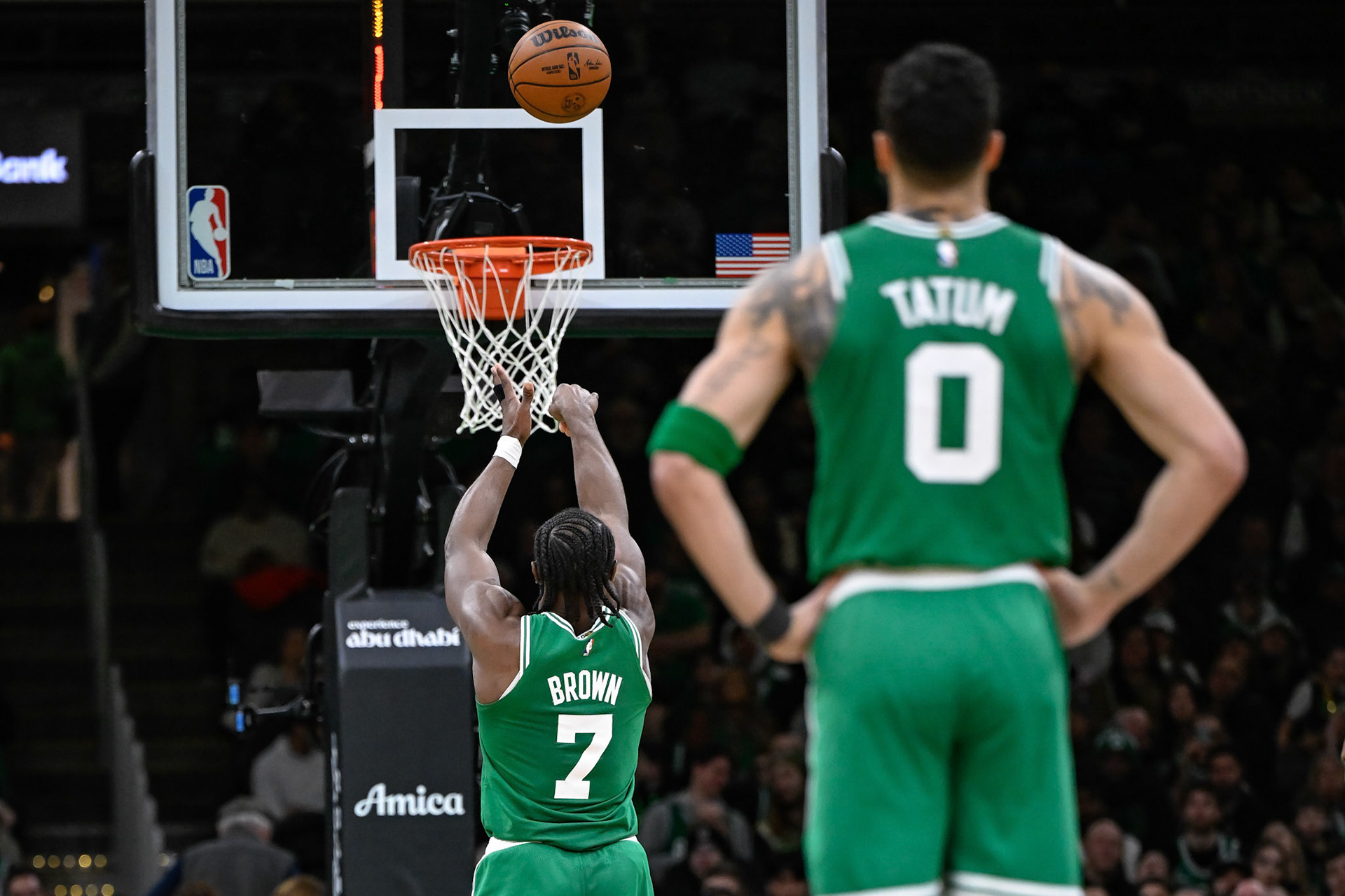 BOSTON, MA - JANUARY 29, 2025: Boston Celtics vs Chicago Bulls at TD Garden (Photo by Keith Sliney).