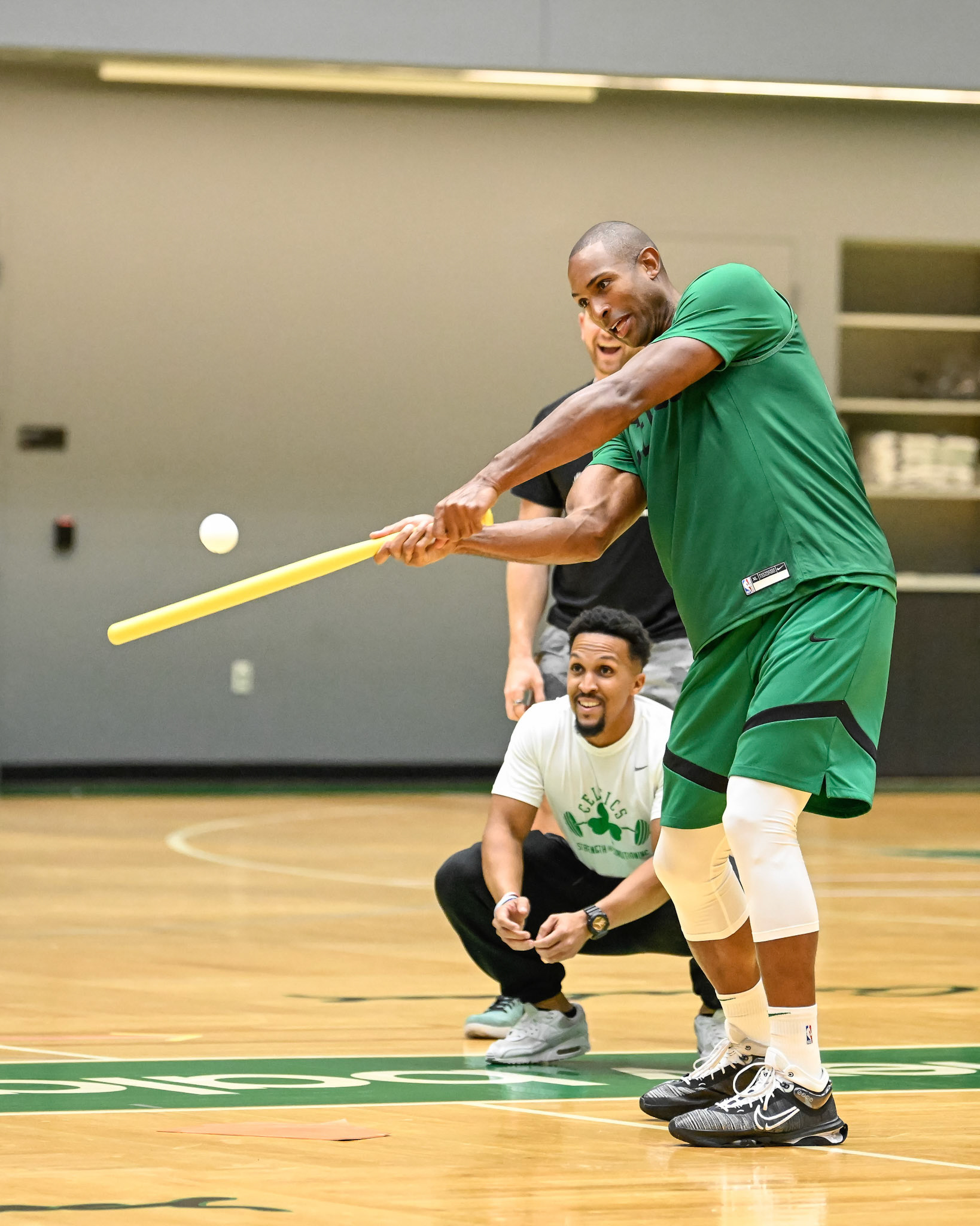 BOSTON, MA - SEPTEMBER 26, 2024: Boston Celtics workout and practice in the Auerbach Center for 2024-25 preseason Training Camp (Photo by Keith Sliney).