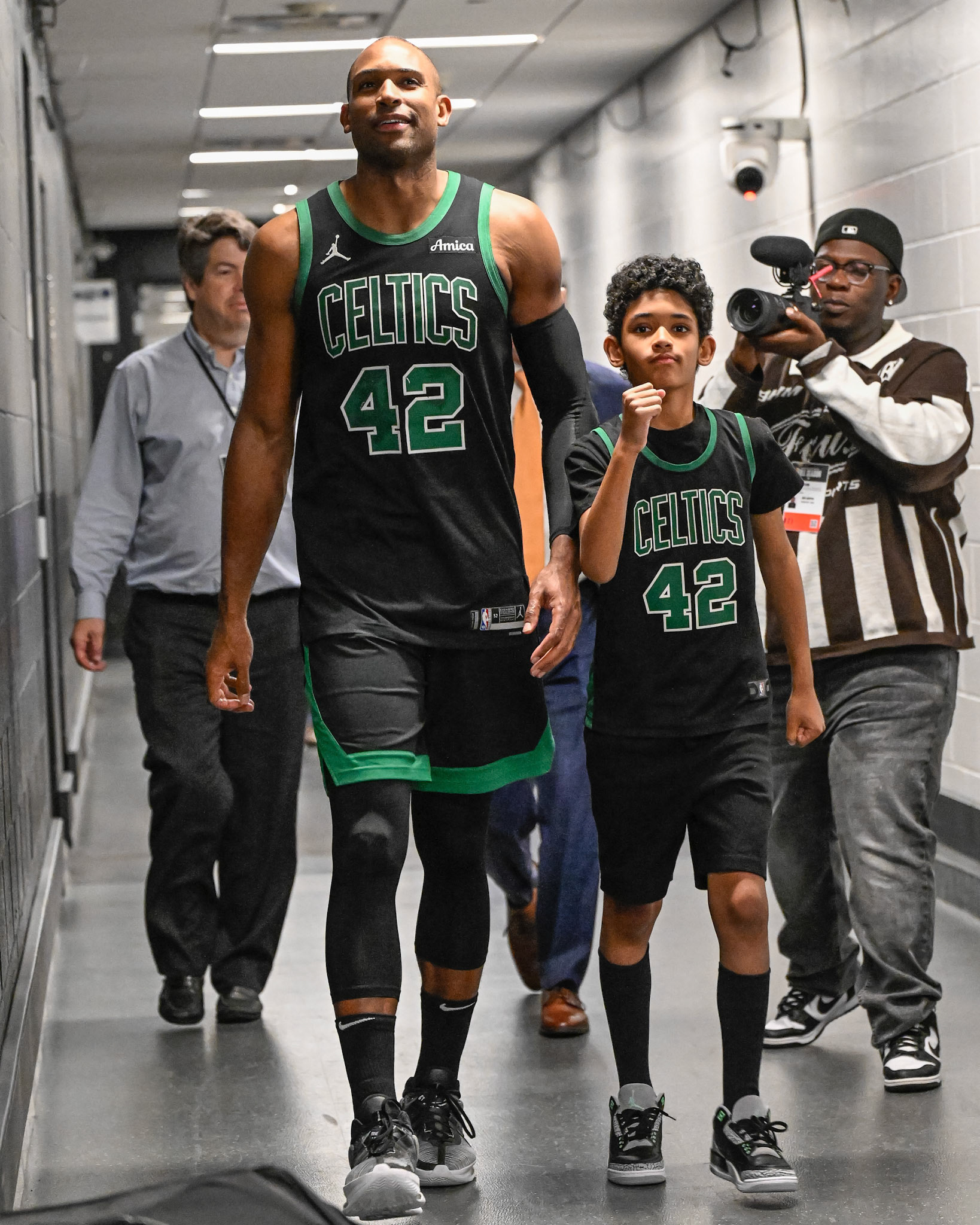 BOSTON, MA - APRIL 29, 2025: Boston Celtics vs Orlando Magic in Round 1 Game 5 of the NBA Playoffs at TD Garden (Photo by Keith Sliney).