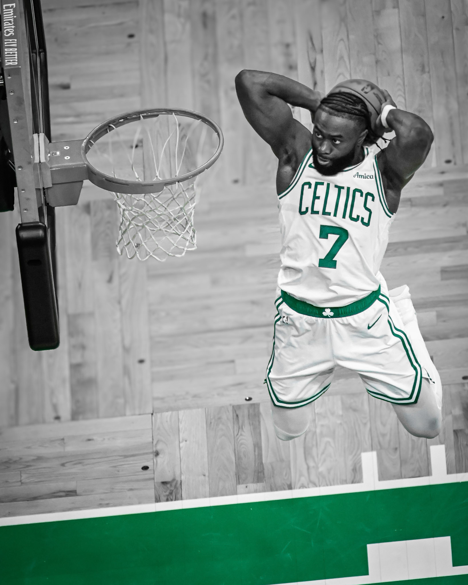 BOSTON, MA - MARCH 8, 2025: Boston Celtics vs Los Angeles Lakers at TD Garden (Photo by Keith Sliney).