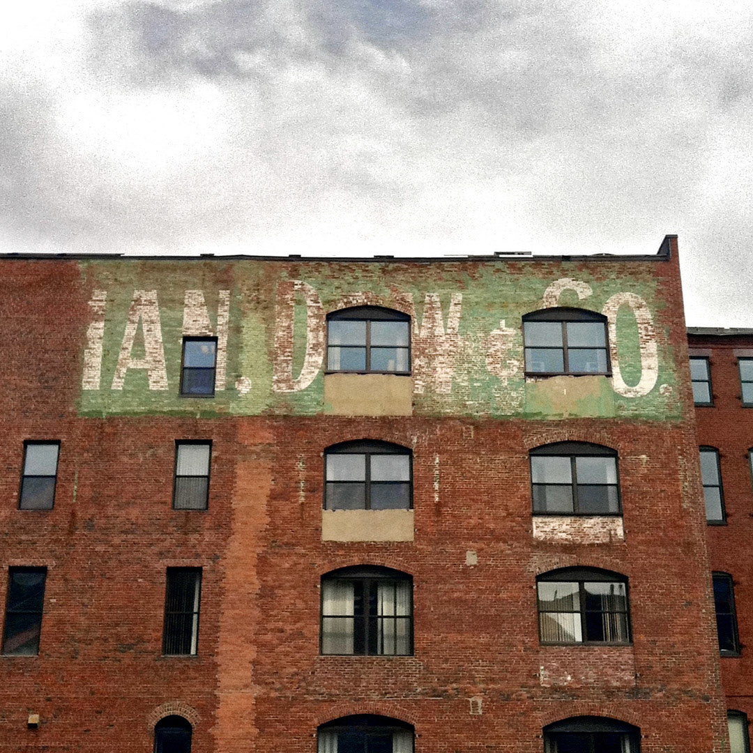 3. Braman Dow and Co ••• This partial painted sign is set on an old building on Causeway Street in Boston. Years ago the sign read “Braman Dow &amp; Co”, which was a plumbing company bought by F.W. Webb in the mid 90’s. (#3 of 100 in the Boston Signage Project). ••• 2023 Update: Destroyed, building was razed.