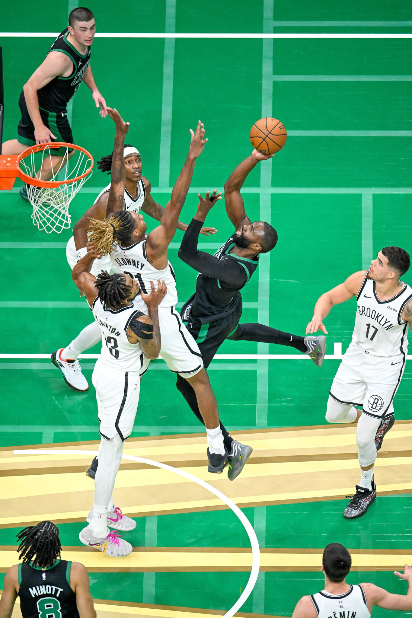 BOSTON, MA - NOVEMBER 21, 2025: Boston Celtics vs Brooklyn Nets at TD Garden (Photo by Keith Sliney).