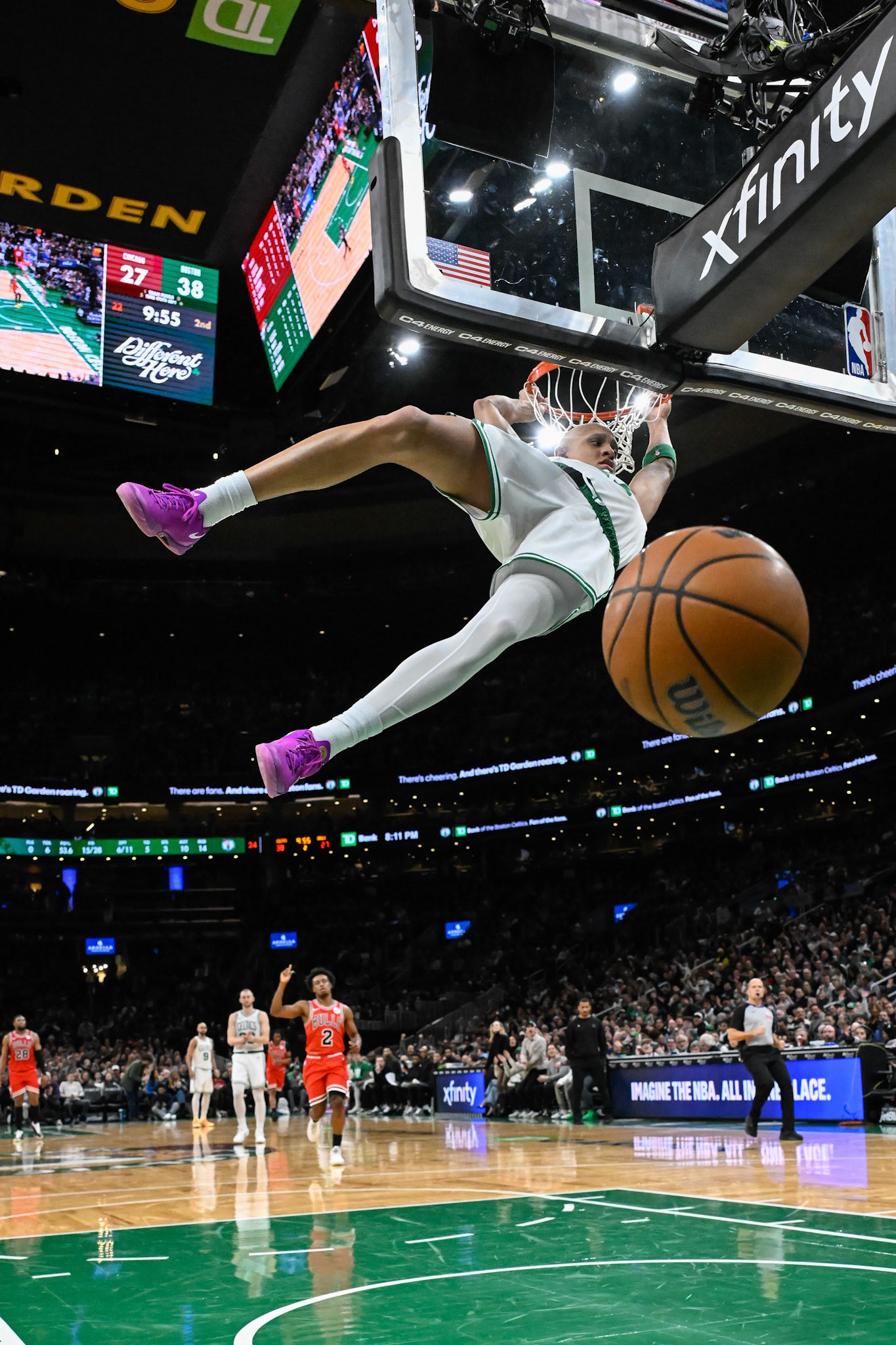 BOSTON, MA - FEBRUARY 11, 2026: Boston Celtics vs Chicago Bulls at TD Garden (Photo by Keith Sliney).