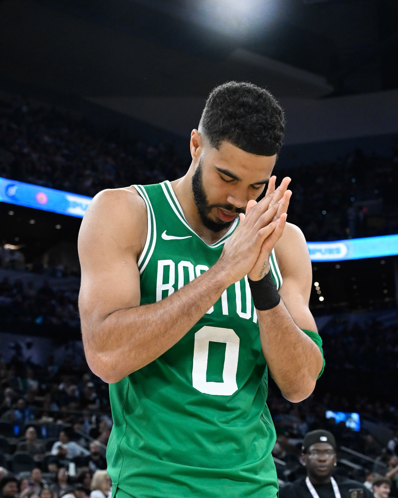 SAN ANTONIO, TX - MARCH 29, 2025: Boston Celtics vs San Antonio Spurs at AT&amp;T Center (Photo by Keith Sliney).