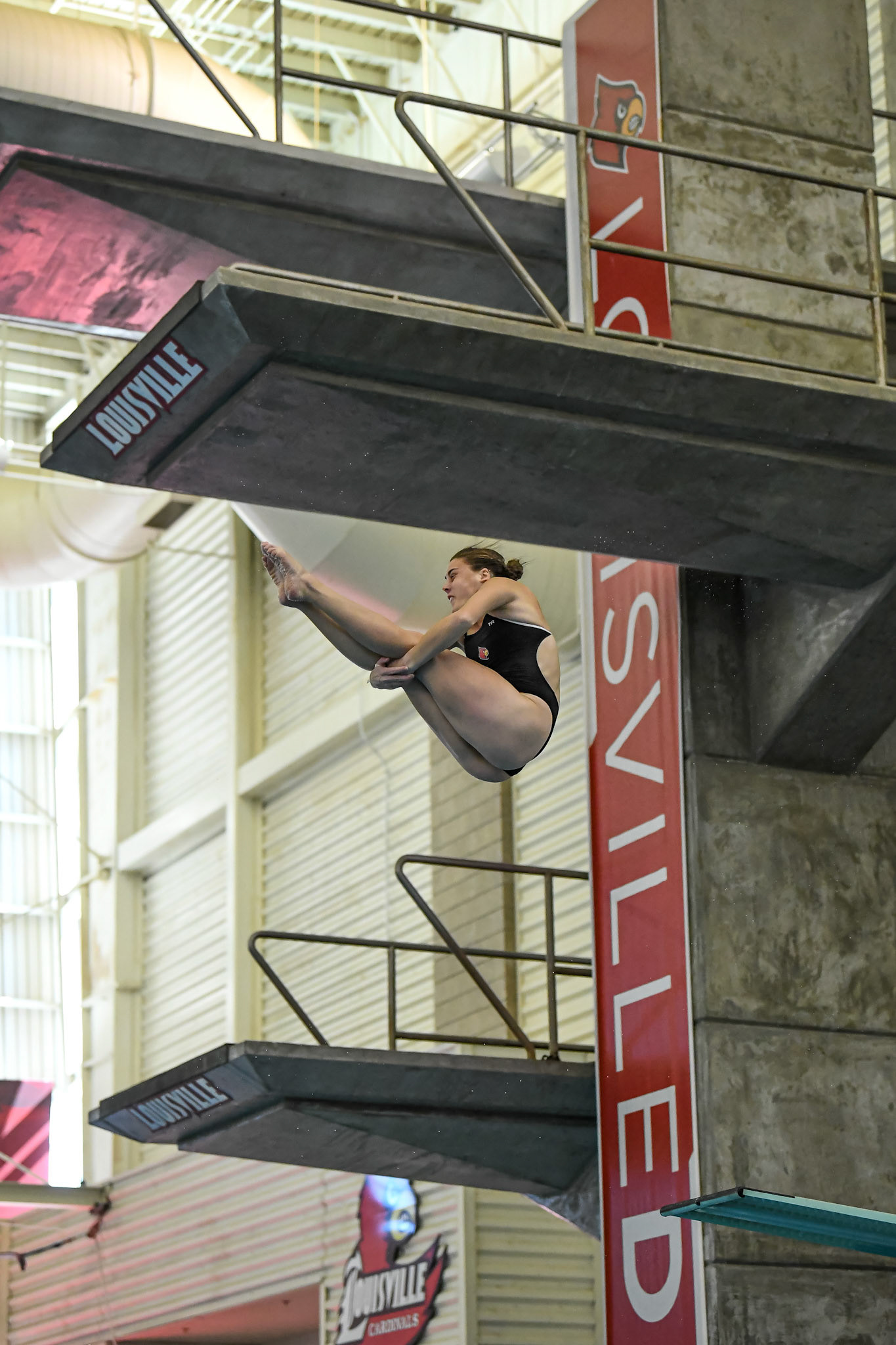 LOUISVILLE, KY - OCTOBERT 4, 2019: University of Louisville Swim &amp; Dive vs Xavier (Photo by Keith Sliney).