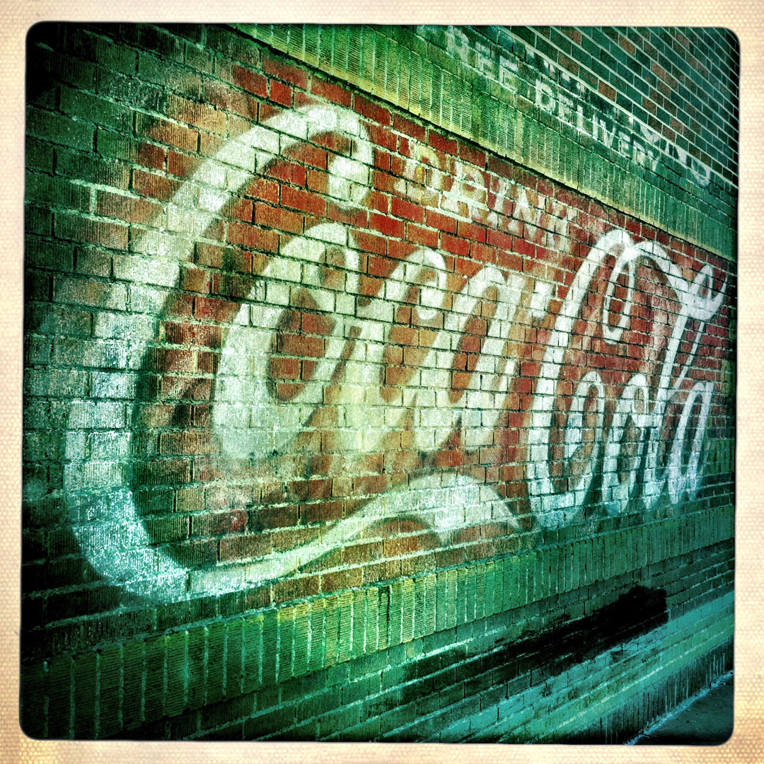 73. Coca-Cola Ghost Sign ••• Wedged into one of the neighborhoods of Everett and surrounded by two-family residences on Bucknam Street is this fantastic out-of-place Coke ghost sign. (#73 of 100 in the Boston Signage Project)