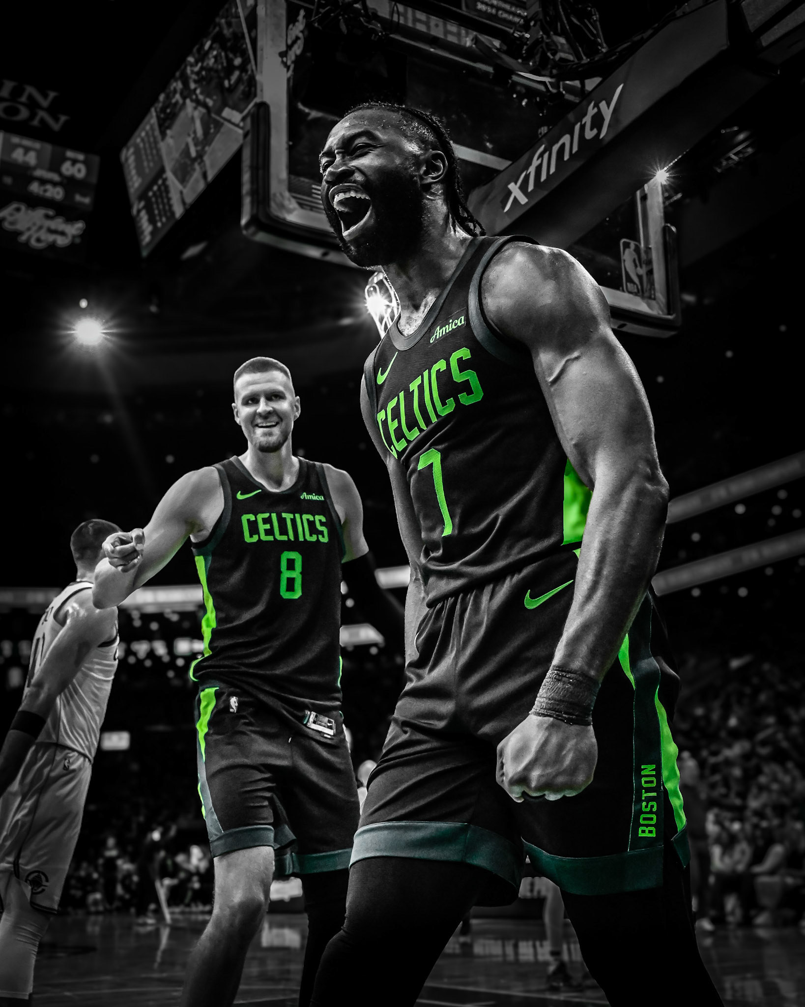BOSTON, MA - NOVEMBER 25, 2024: Boston Celtics vs LA Clippers at TD Garden (Photo by Keith Sliney).