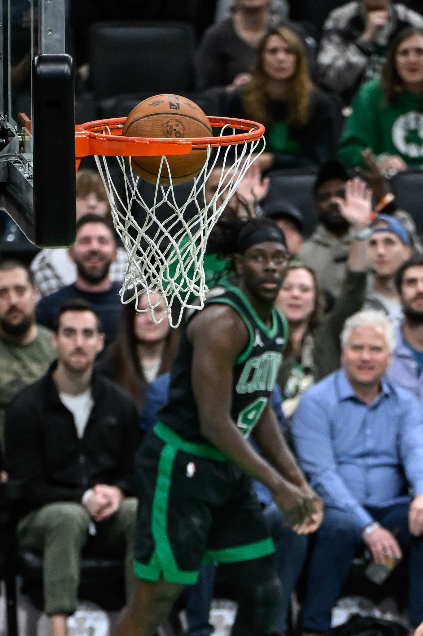 BOSTON, MA - MONTH, 2024: Boston Celtics vs X at TD Garden (Photo by Keith Sliney).