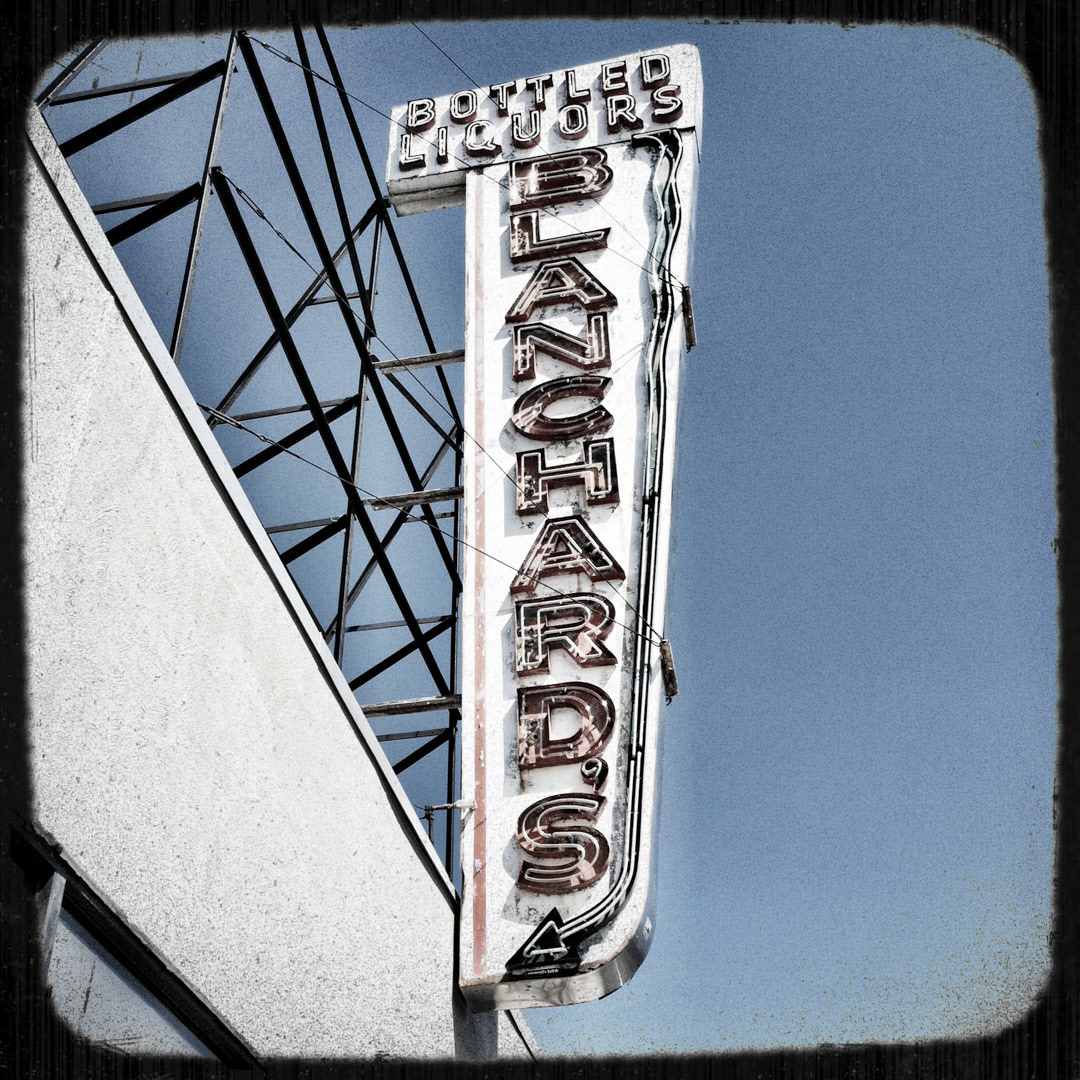 33. Blanchards Liquors Sign ••• One of Allston’s best liquor store signs is Blanchard’s, where on busy nights they will card you just to get in the door. (#33 of 100 in the Boston Signage Project)