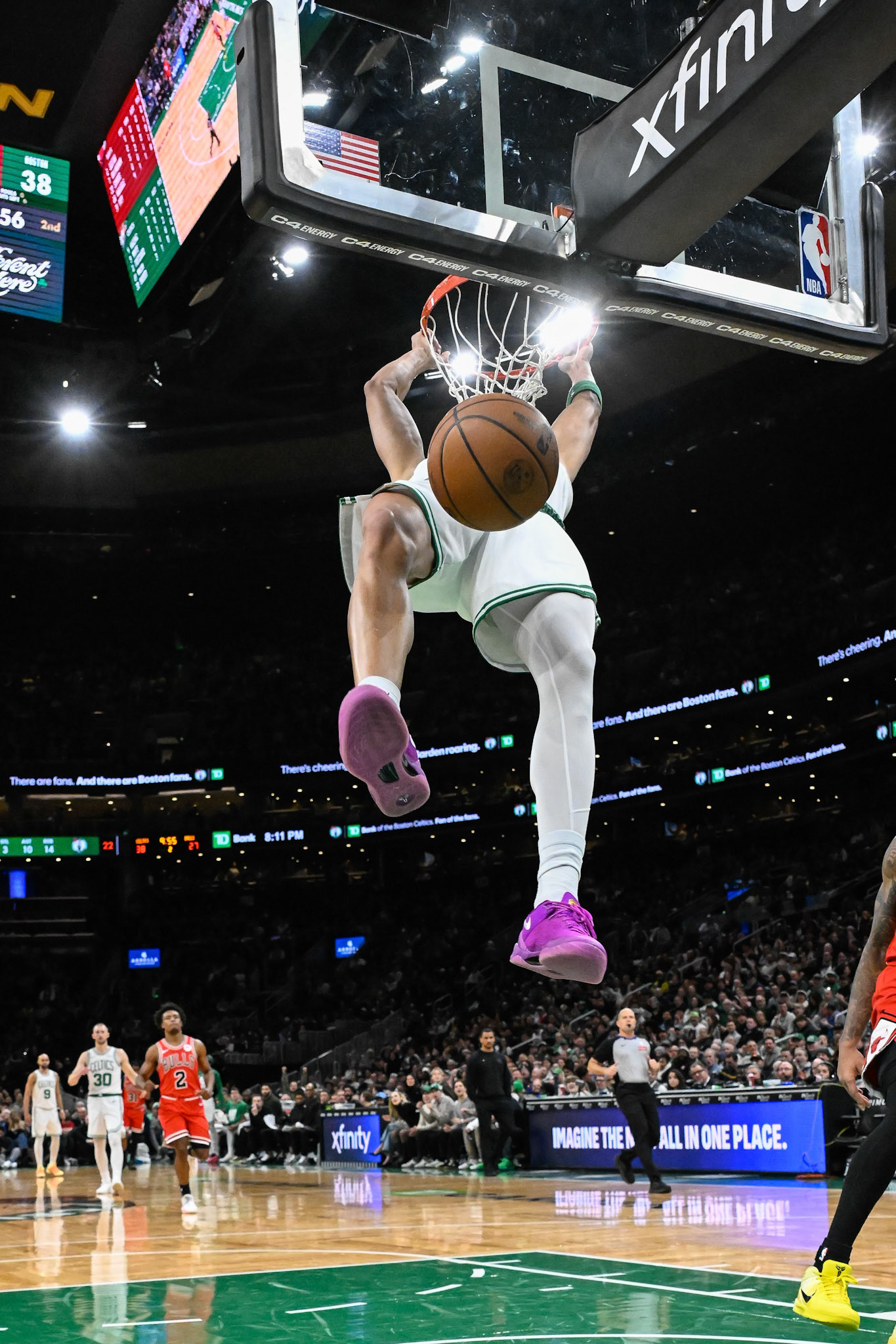 BOSTON, MA - FEBRUARY 11, 2026: Boston Celtics vs Chicago Bulls at TD Garden (Photo by Keith Sliney).